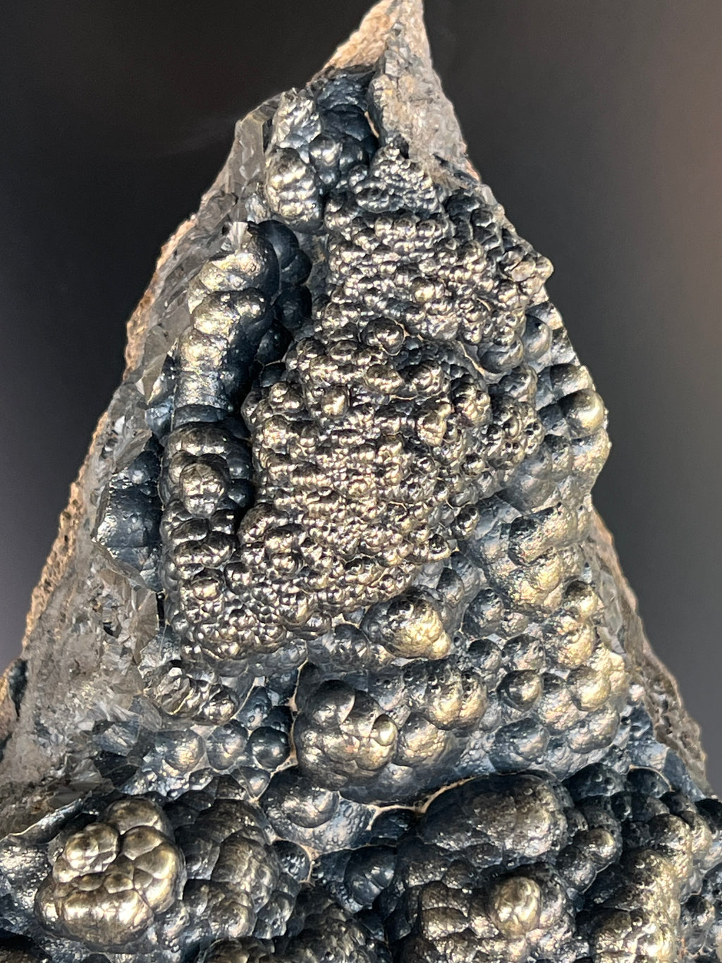 “Museum Grade” Golden Color Botryoidal Goethite