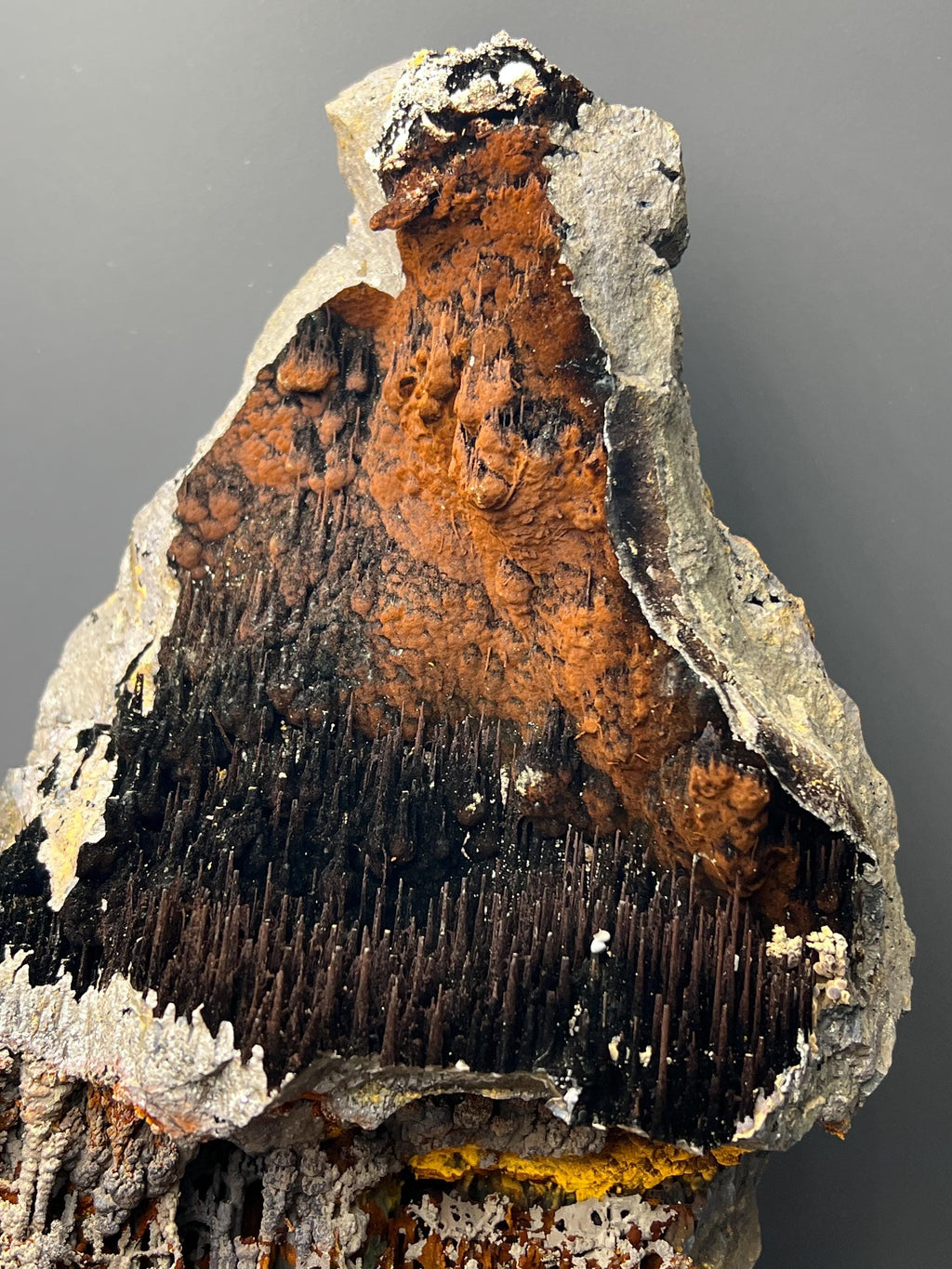Museum Grade Limonite Specularite Goethite Specimen, Kayseri Turkey - Crystal Gemstone AE 