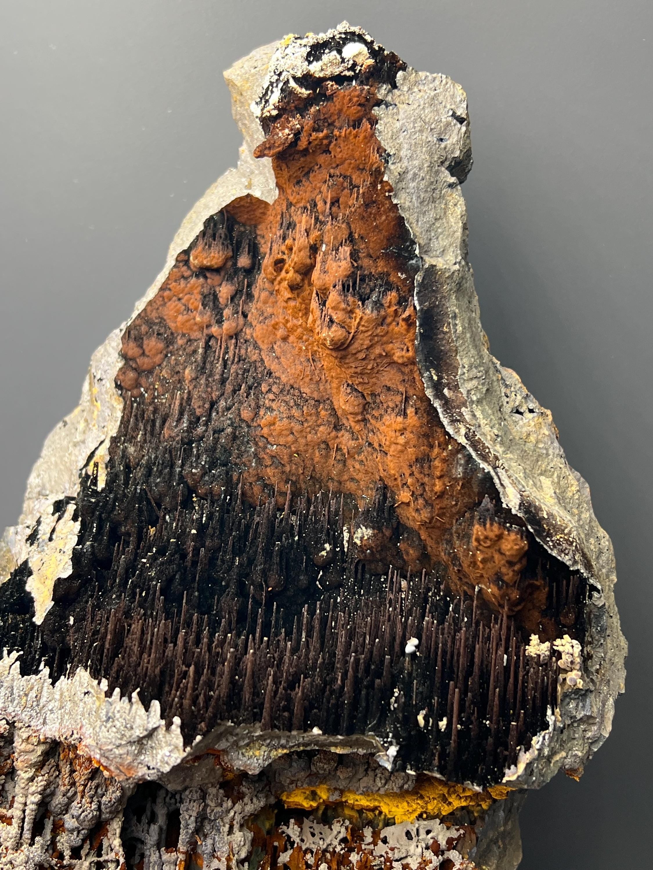 Museum Grade Limonite Specularite Goethite Specimen, Kayseri Turkey - Crystal Gemstone AE 