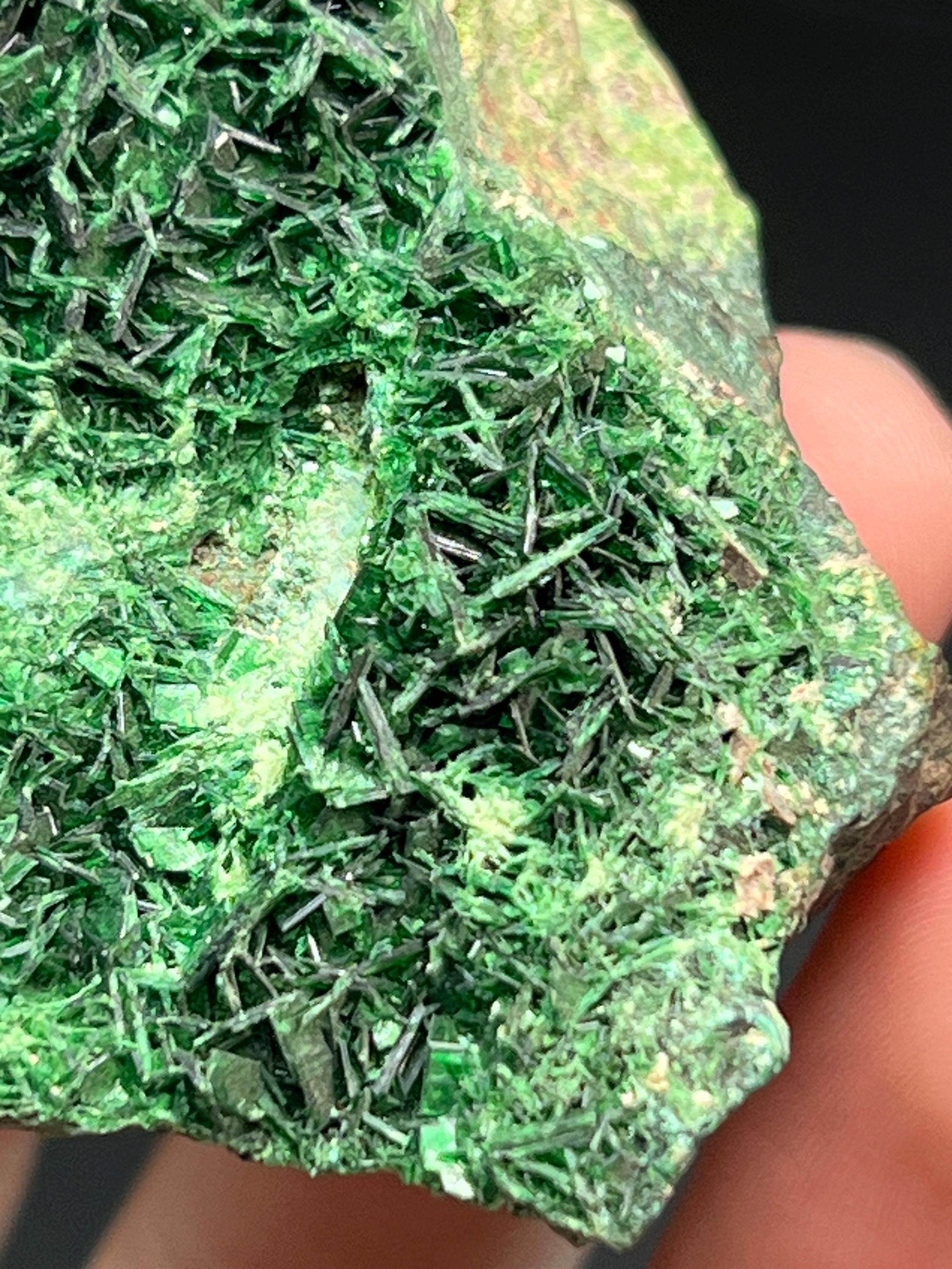Rare Torbernite Specimen - Crystal Gemstone AE 