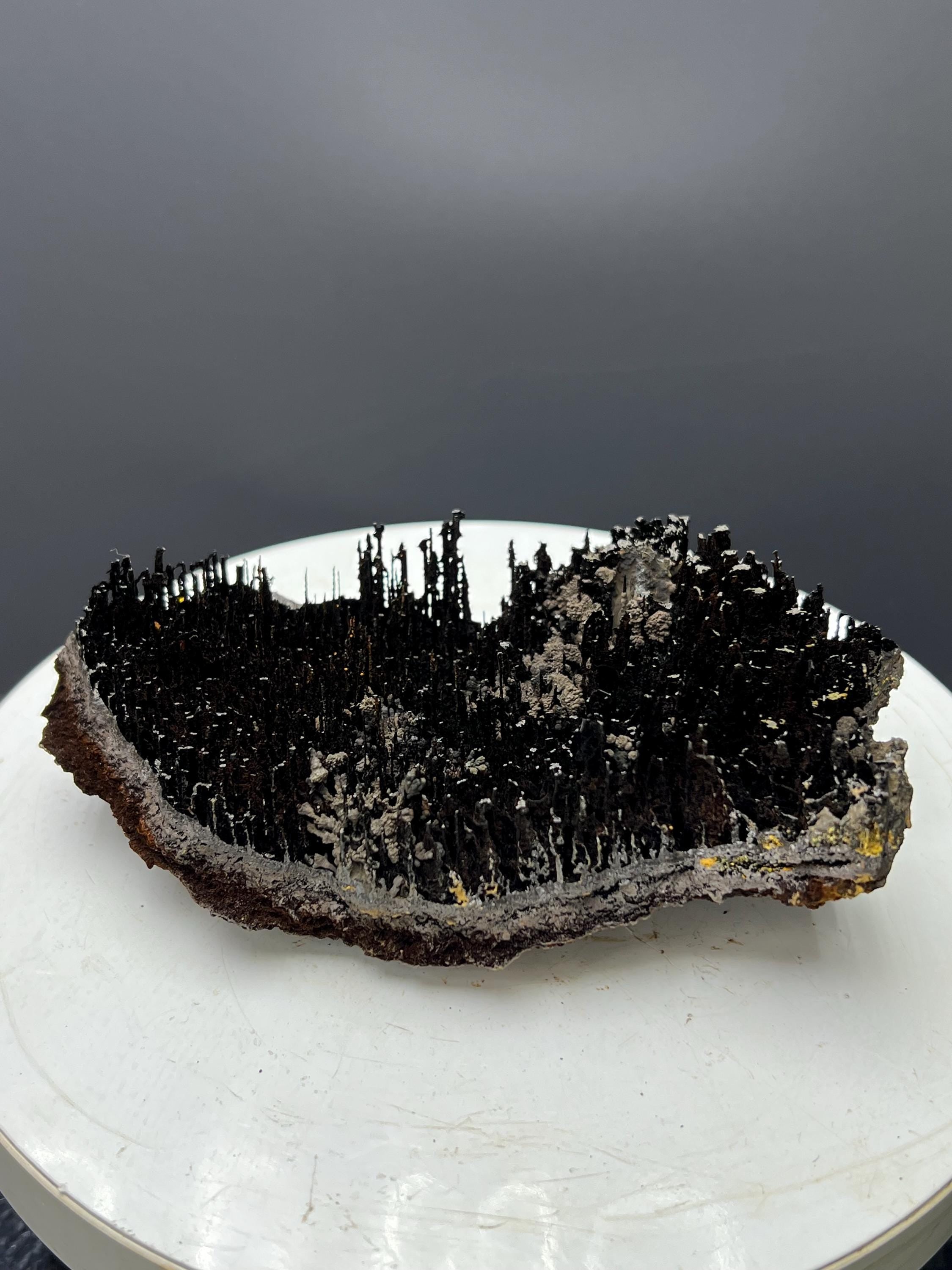 Museum Grade, Very Showy Limonite And Specularite With Stalactite Goethite Specimen - Crystal Gemstone AE 