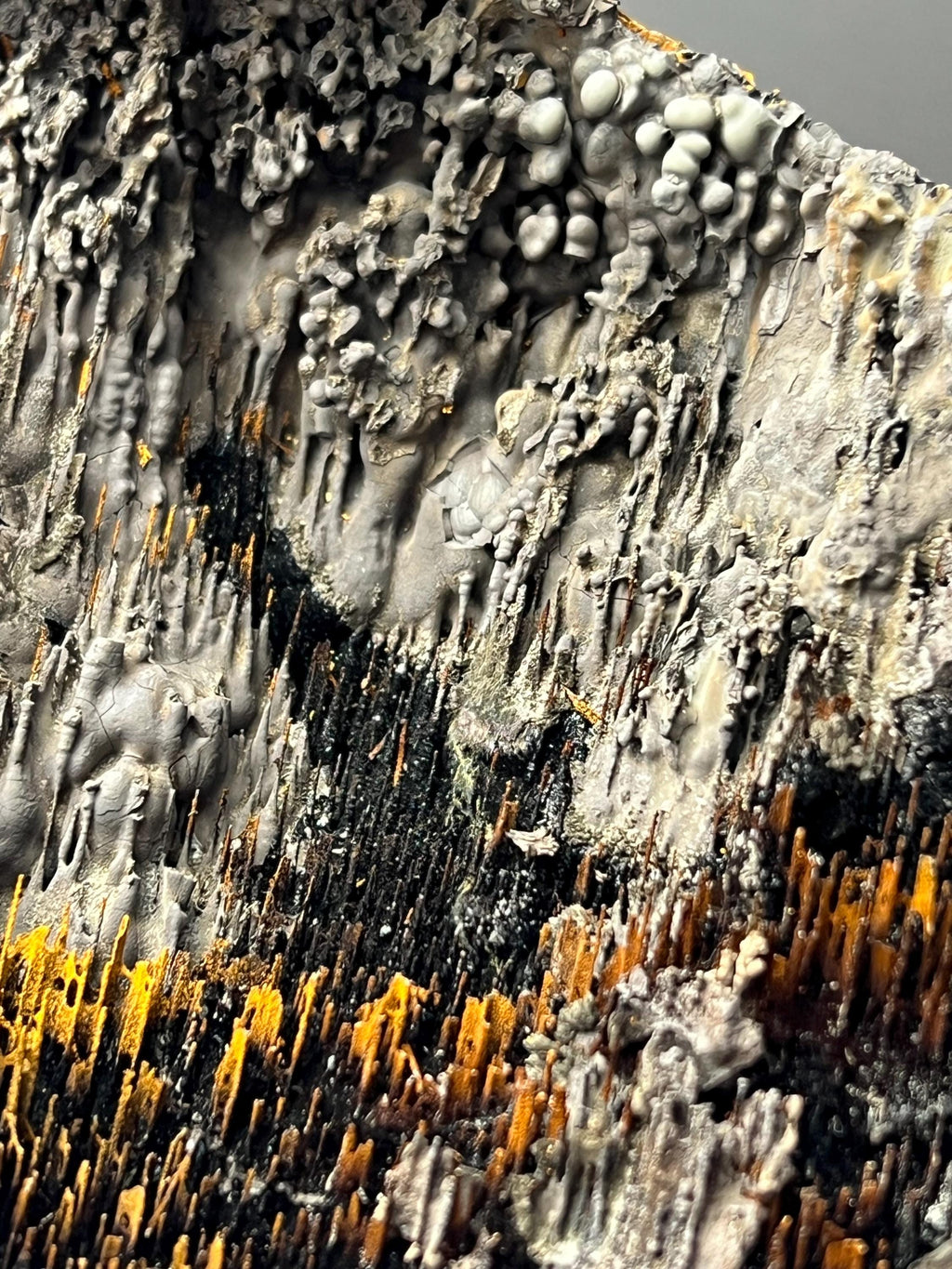 Museum Grade, Specularite And Limonite With Stalactite Goethite Specimen - Crystal Gemstone AE 