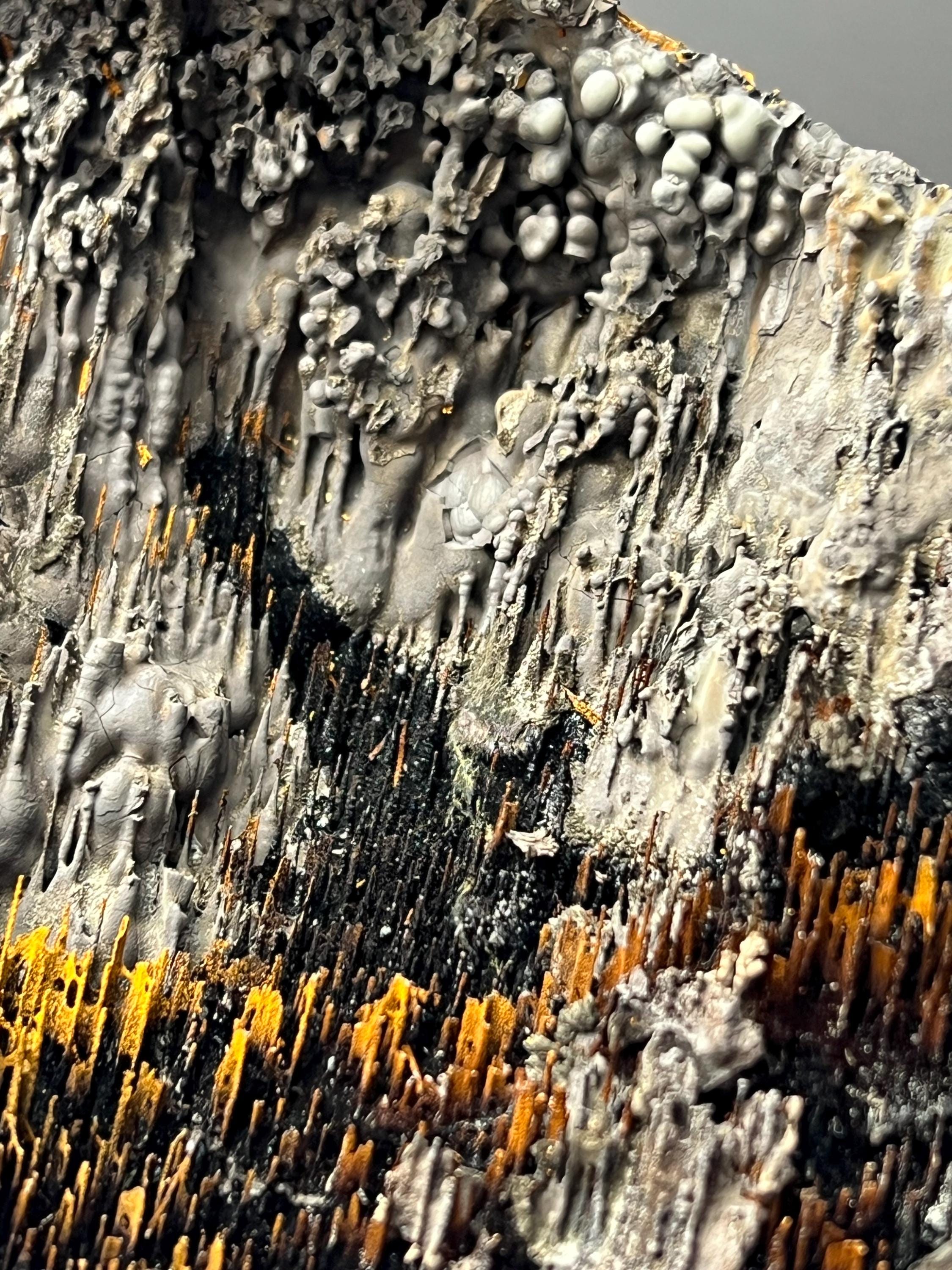 Museum Grade, Specularite And Limonite With Stalactite Goethite Specimen - Crystal Gemstone AE 