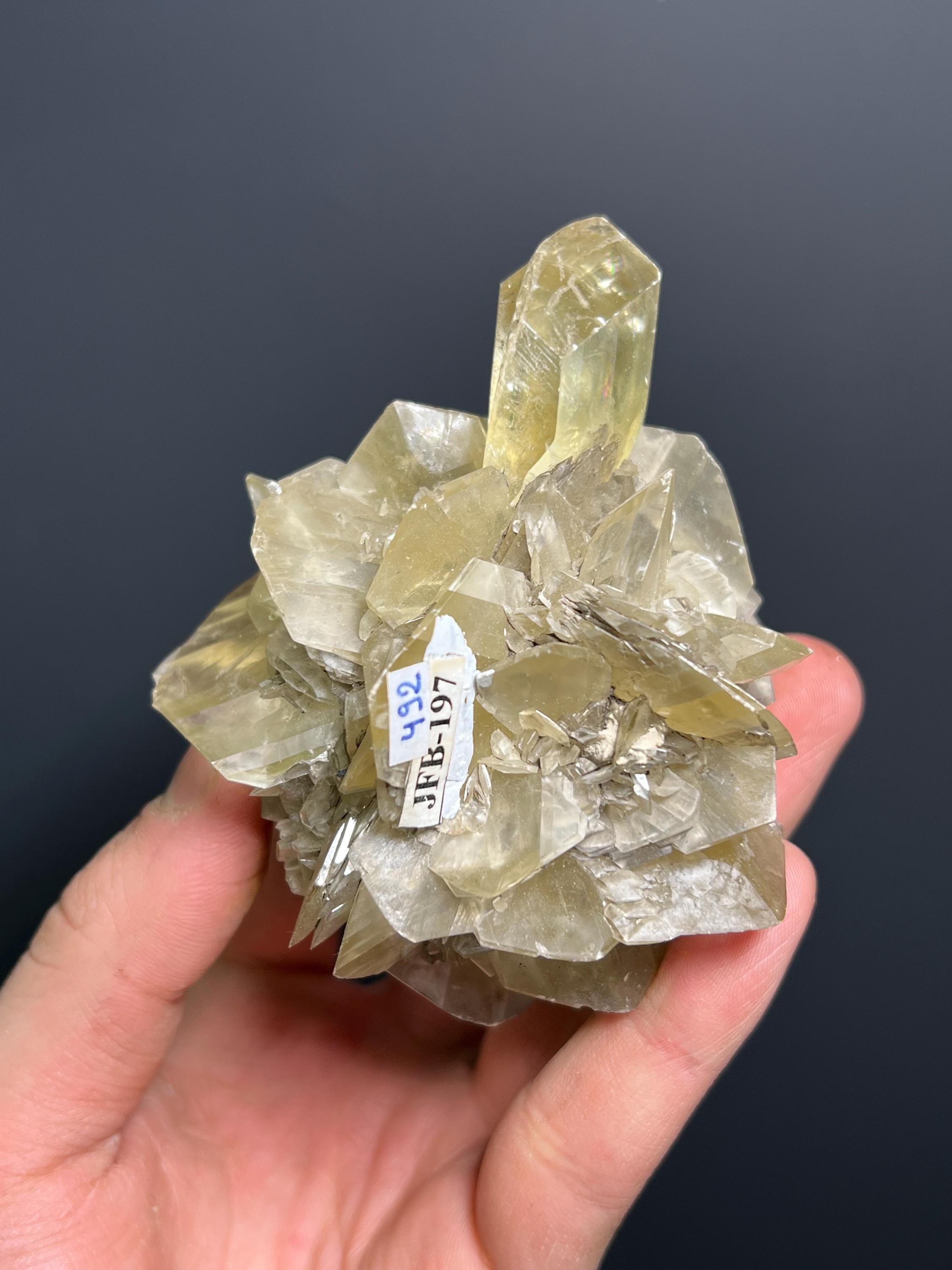 Selenite Rose Crystal, 275gram - Crystal Gemstone AE 