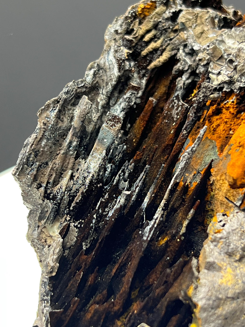 Museum Grade, Very Special Limonite And Specularite With Stalactite Goethite Specimen - Crystal Gemstone AE 