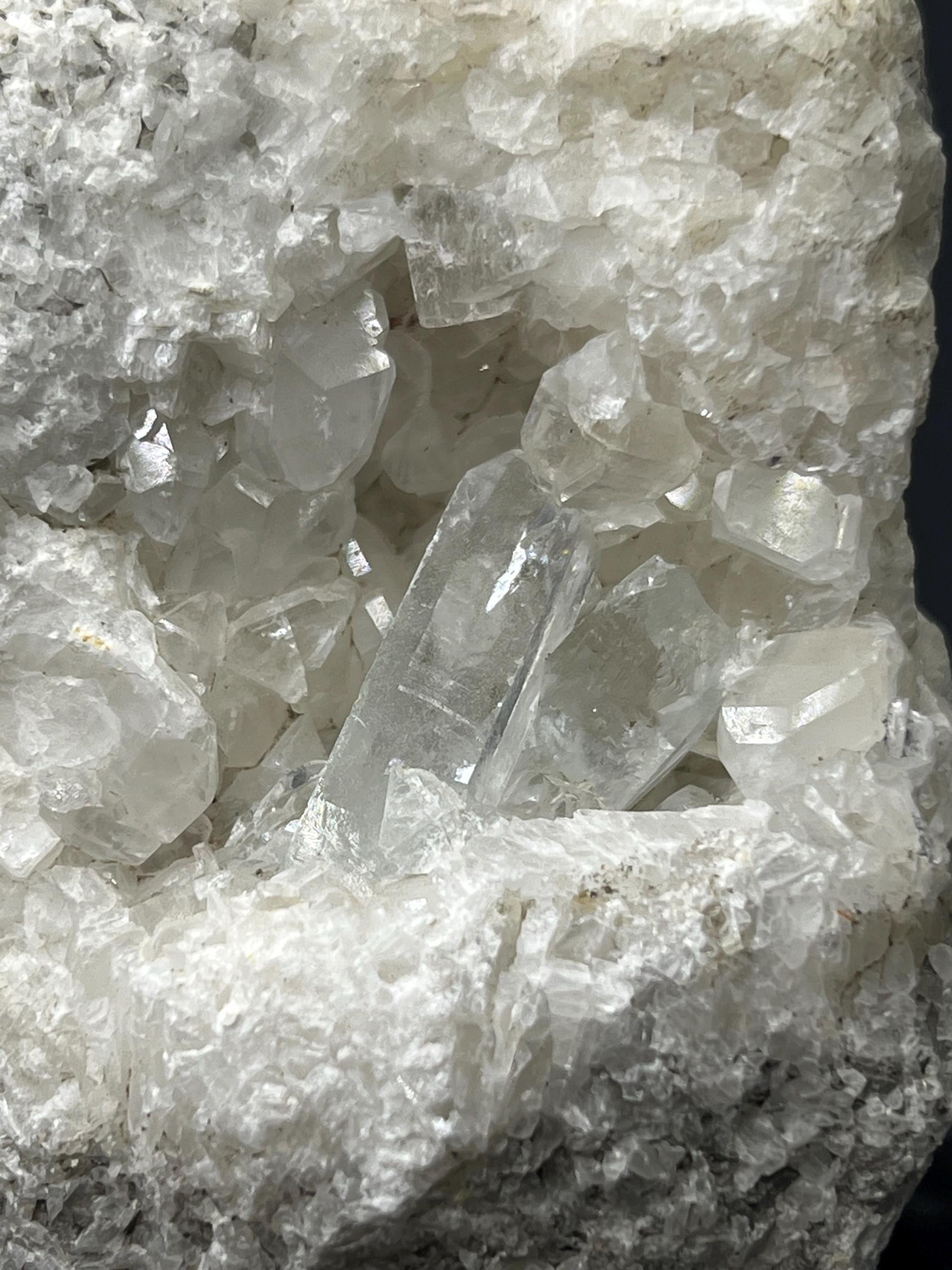 Celestine With Colemanite - Crystal Gemstone AE 