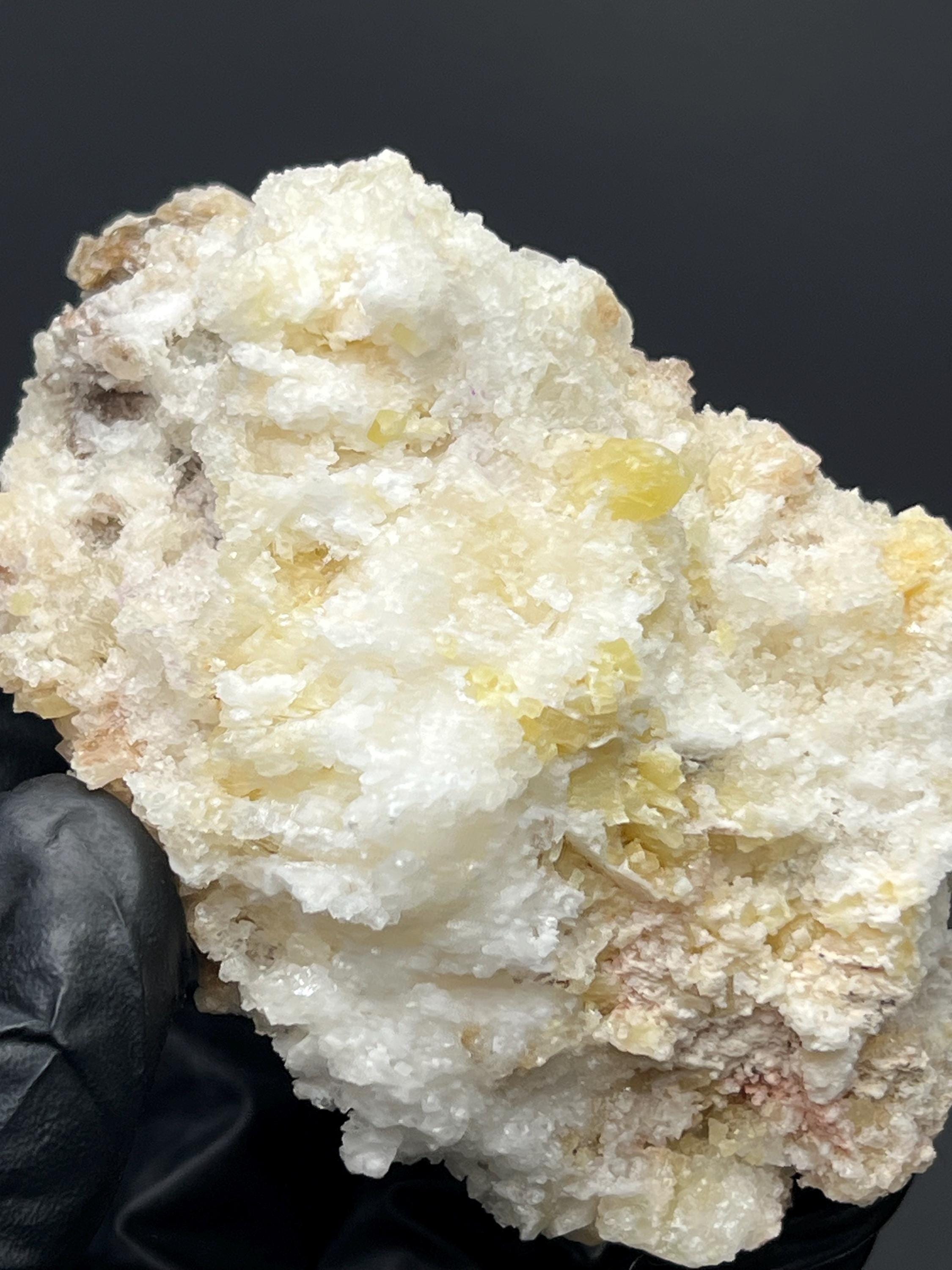 Barite With Calcite - Crystal Gemstone AE 