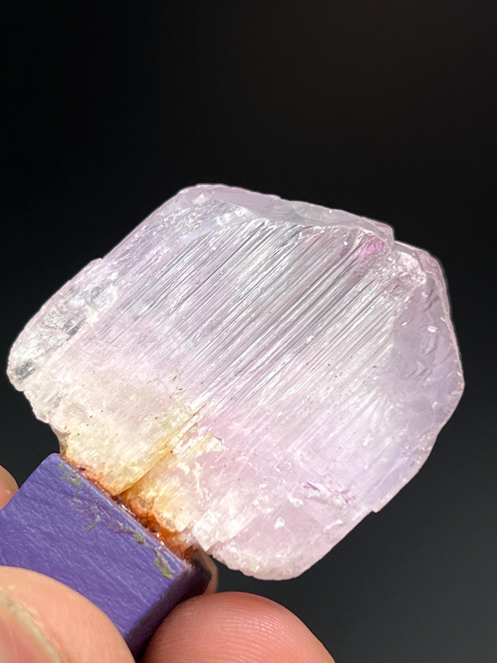 High Grade Pink Kunzite Specimen - Crystal Gemstone AE 
