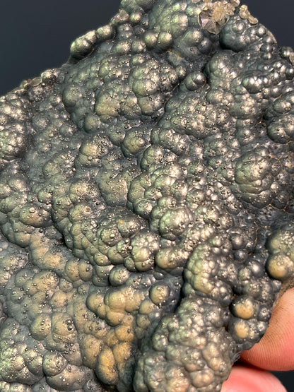 "Museum Grade" Golden Color Botryoidal Goethite - Crystal Gemstone AE 