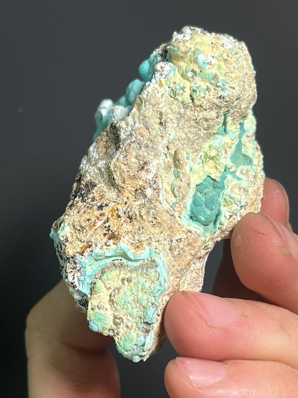 Special Rosasite Specimen, 120gram - Crystal Gemstone AE 