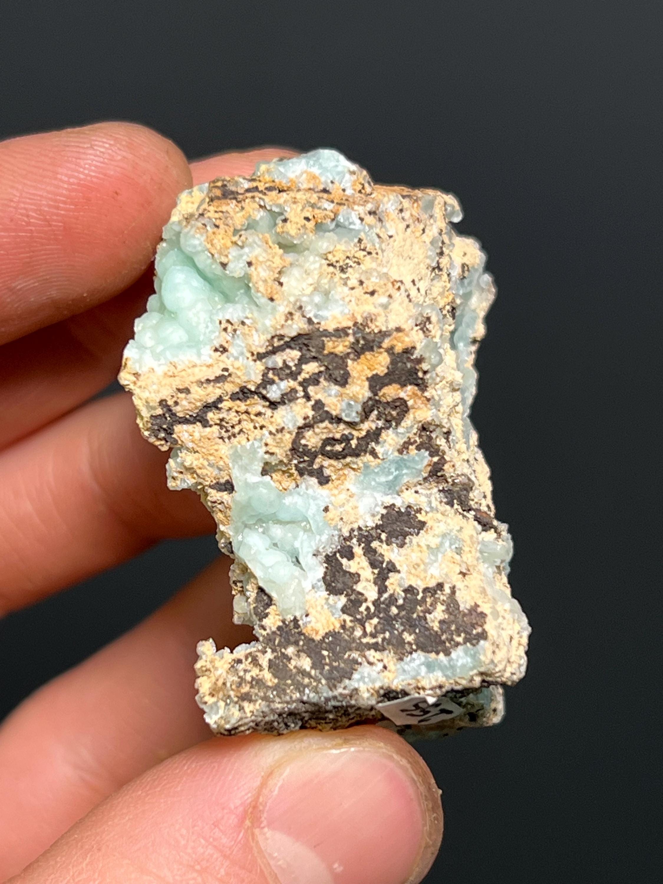 Blue Hemimorphite Specimen, 56gram - Crystal Gemstone AE 