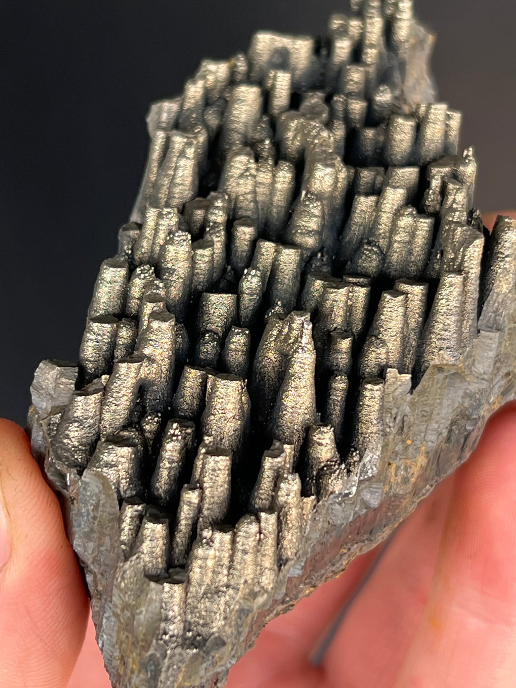“Museum Grade” Golden Color Stalactite Goethite