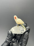 Crystal Quartz With Natural Stone Bird - Crystal Gemstone AE 