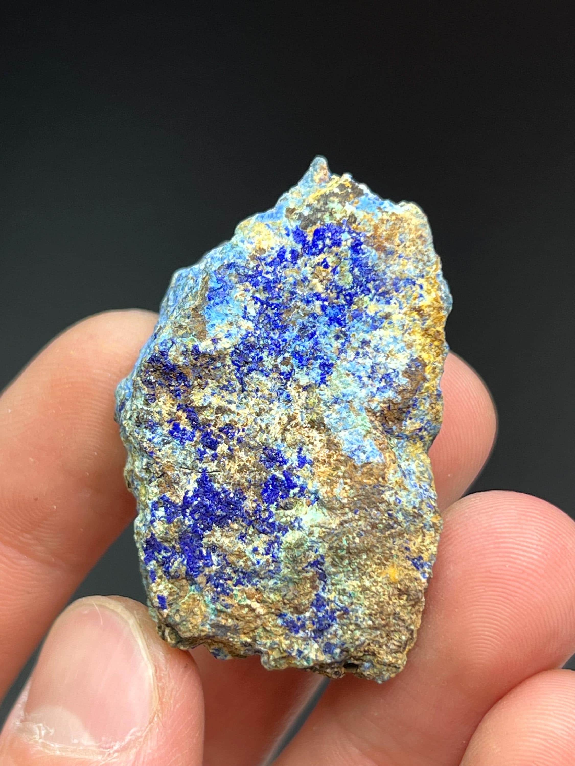 Azurite Specimen - Turkey - Crystal Gemstone AE 