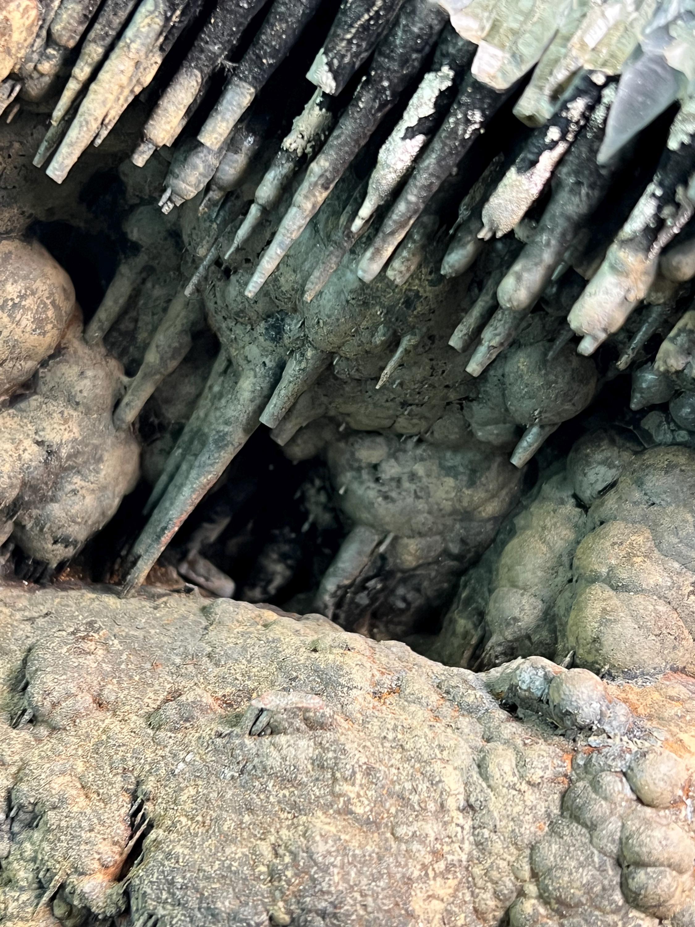 Museum Grade Large Size Limonite And Specularite With Stalactite Goethite - Crystal Gemstone AE 