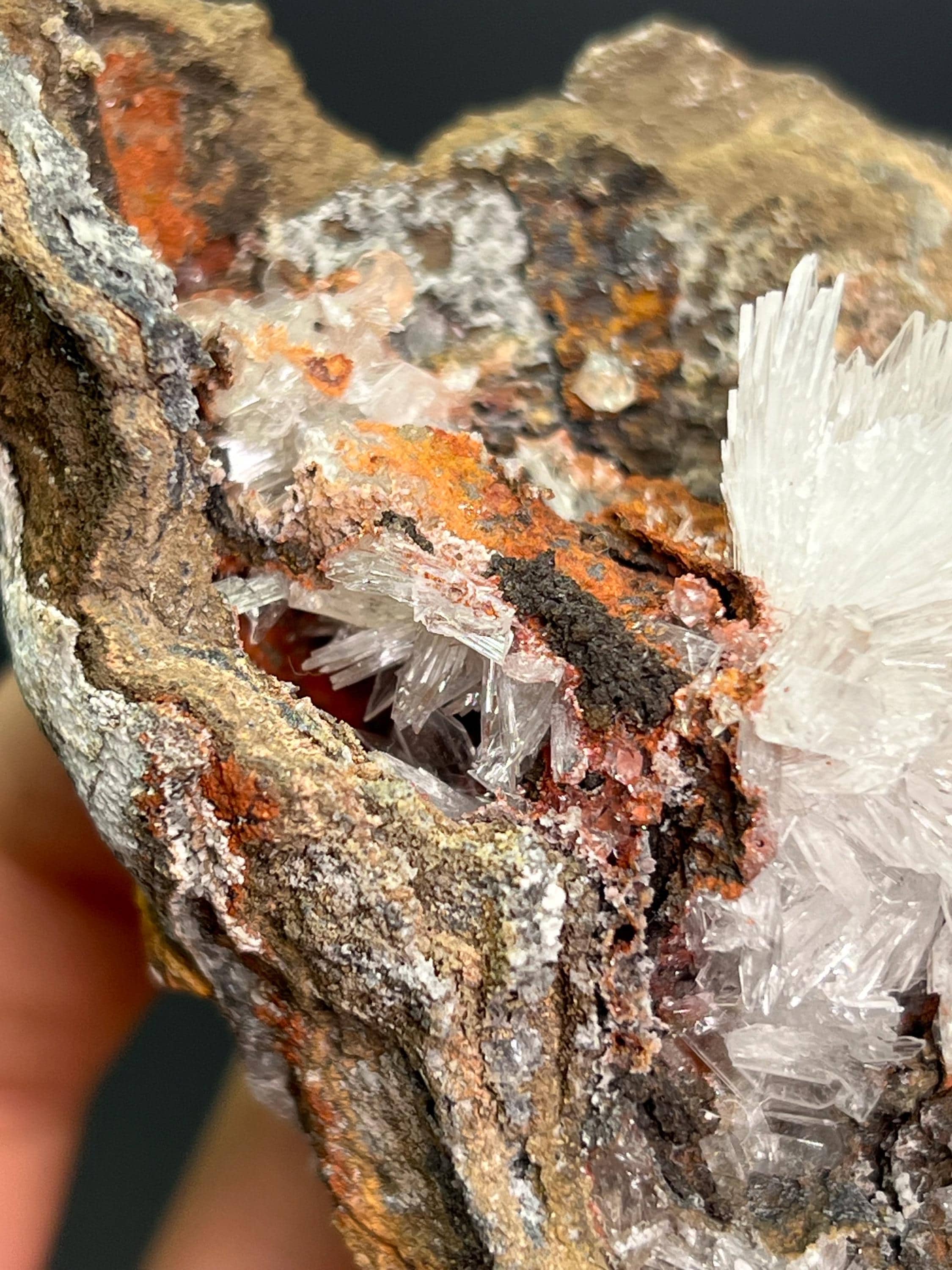 Hemimorphite Crystals Specimen - Crystal Gemstone AE 