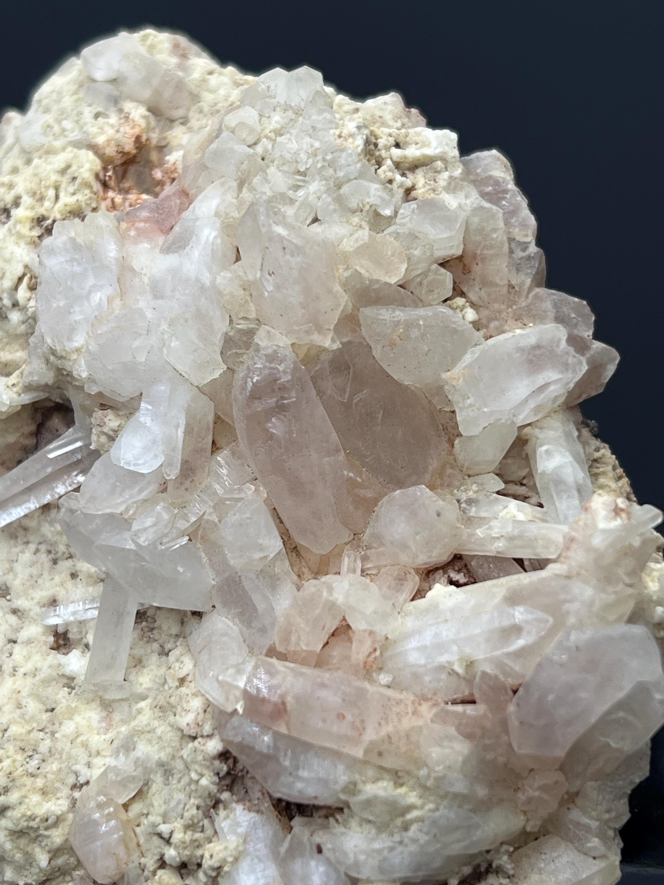 Kunzite on Matrix - Crystal Gemstone AE 