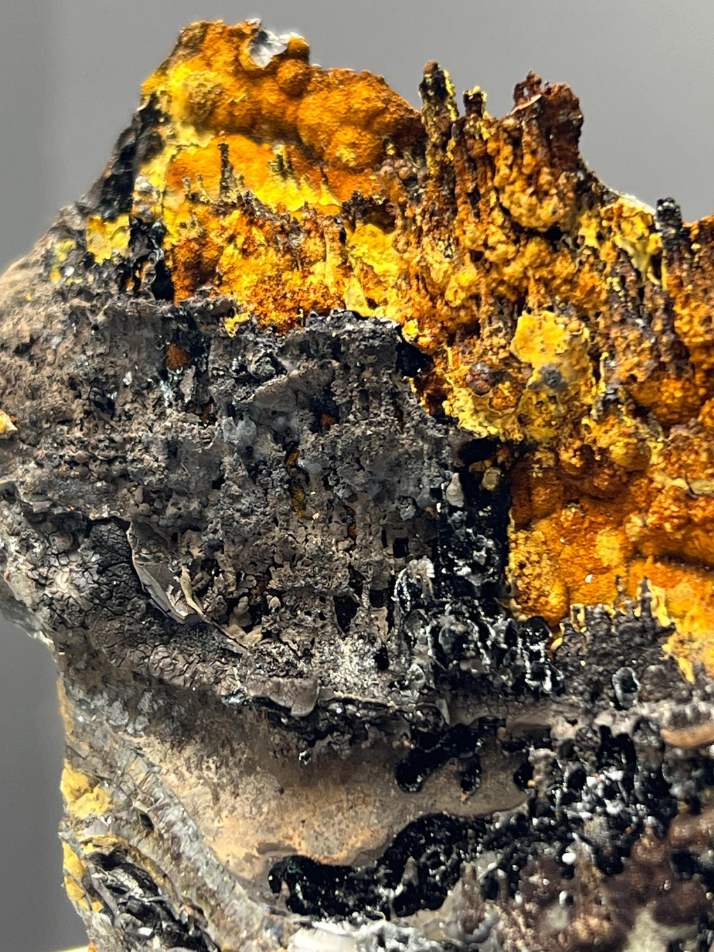 Museum Quality! Very Special Limonite And Specularite With Stalactite Goethite - Crystal Gemstone AE 