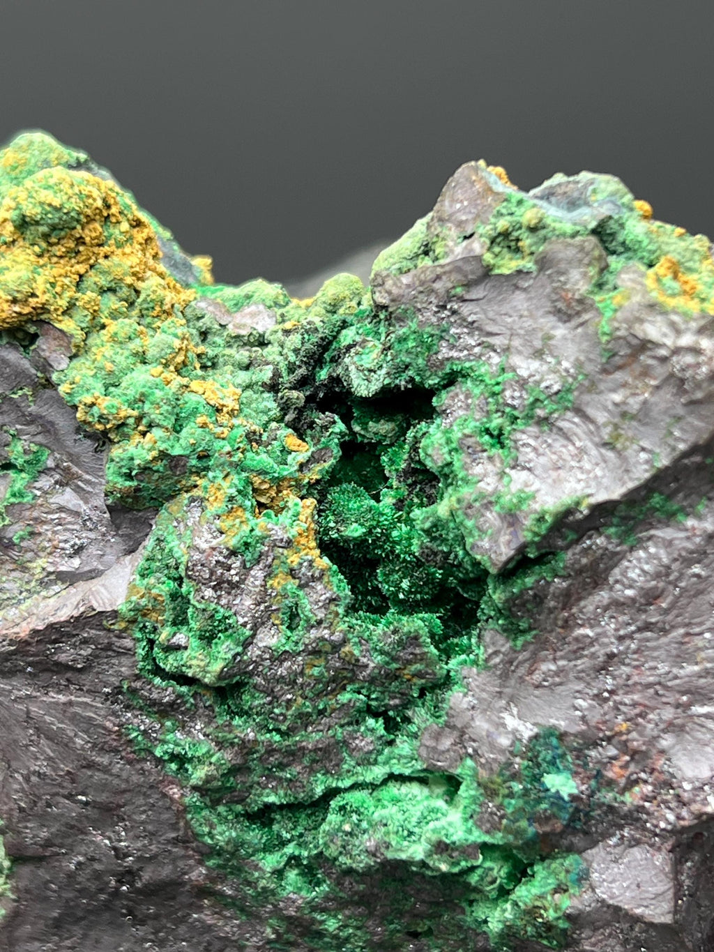 Cuprite And Hematite With Limonite - Crystal Gemstone AE 