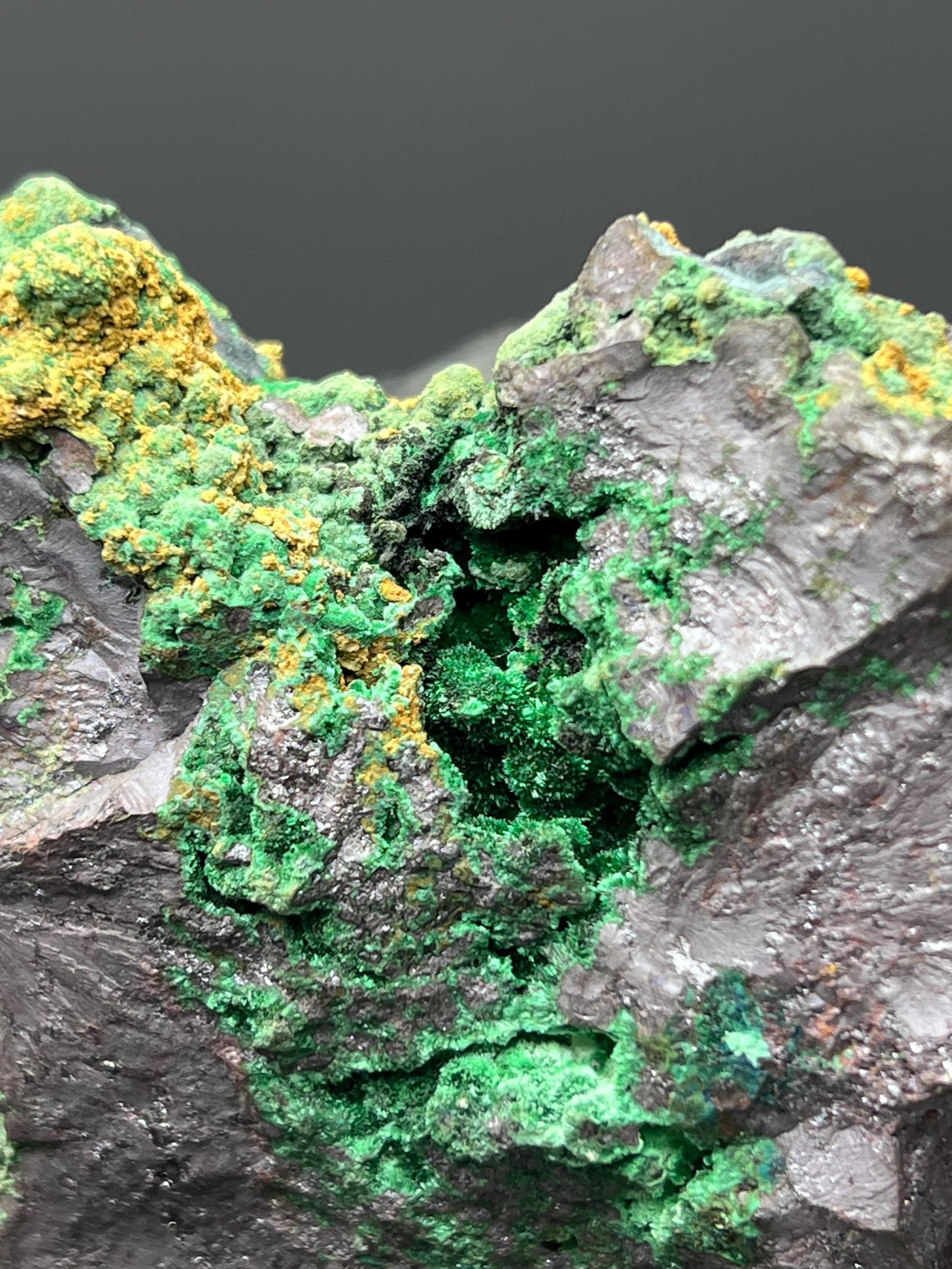 Cuprite And Hematite With Limonite - Crystal Gemstone AE 
