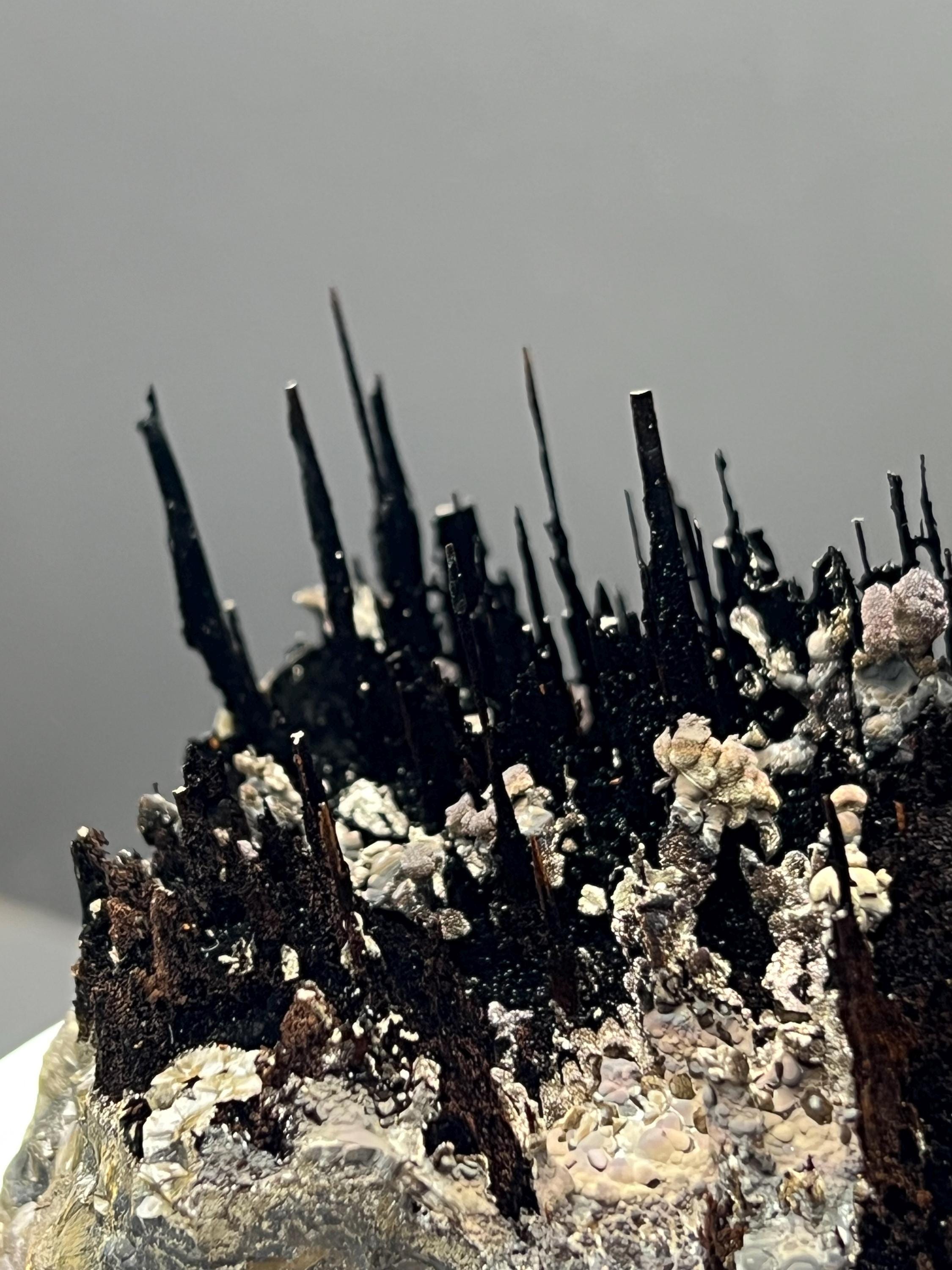 Museum Quality, Very Special, Specularite And Limonite With Stalactite Goethite Specimen - Crystal Gemstone AE 