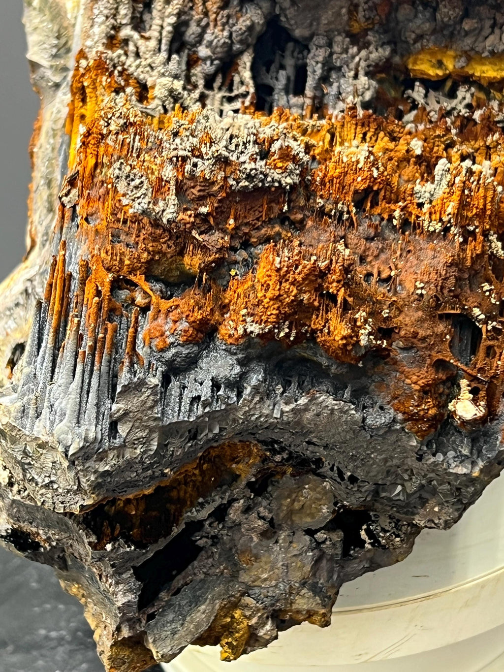 Museum Grade Limonite Specularite Goethite Specimen, Kayseri Turkey - Crystal Gemstone AE 