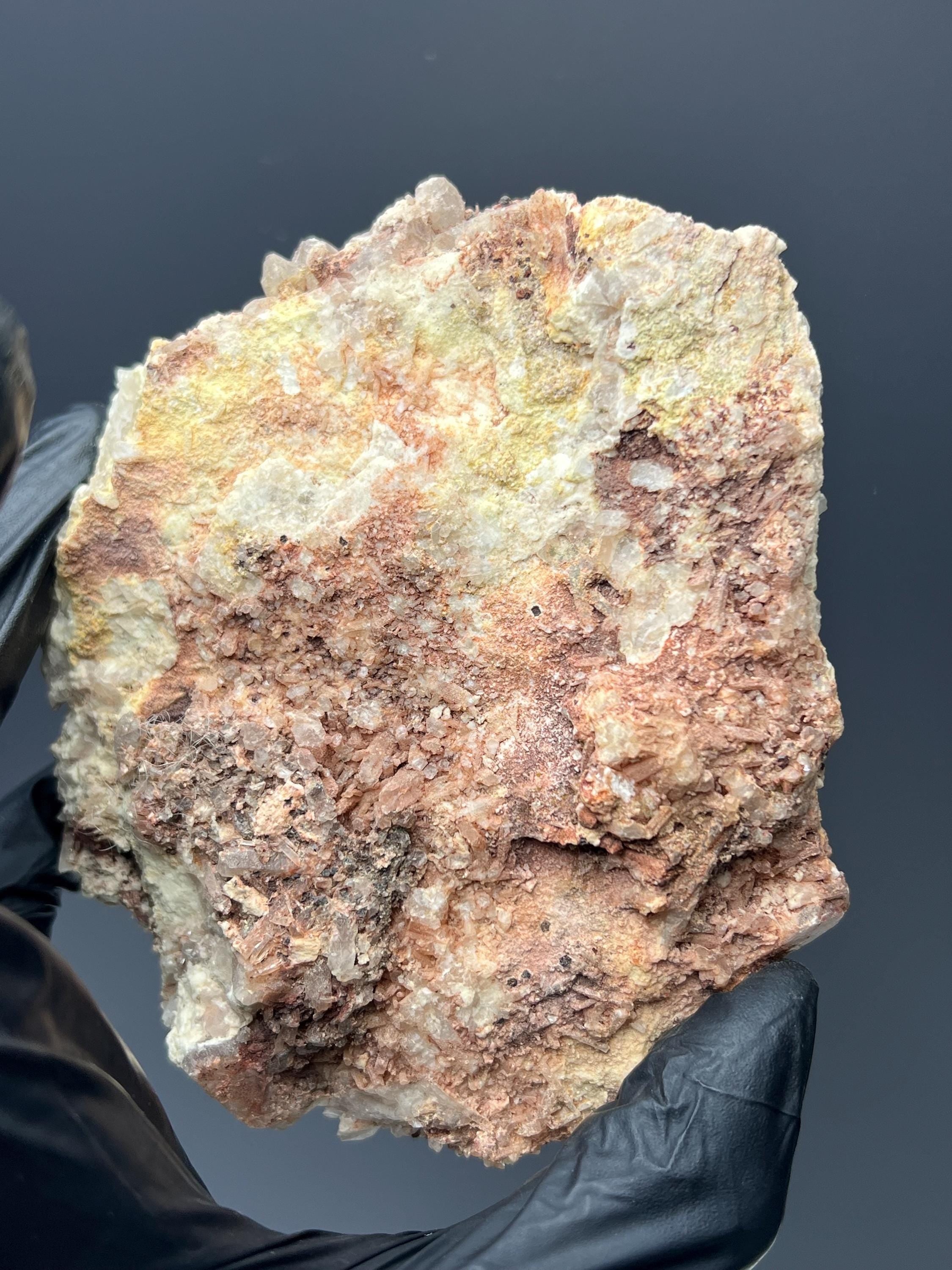 Kunzite on Matrix - Crystal Gemstone AE 