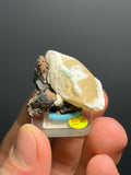 Calcite And Sphalerite With Travertine Specimen, 20gram - Crystal Gemstone AE 