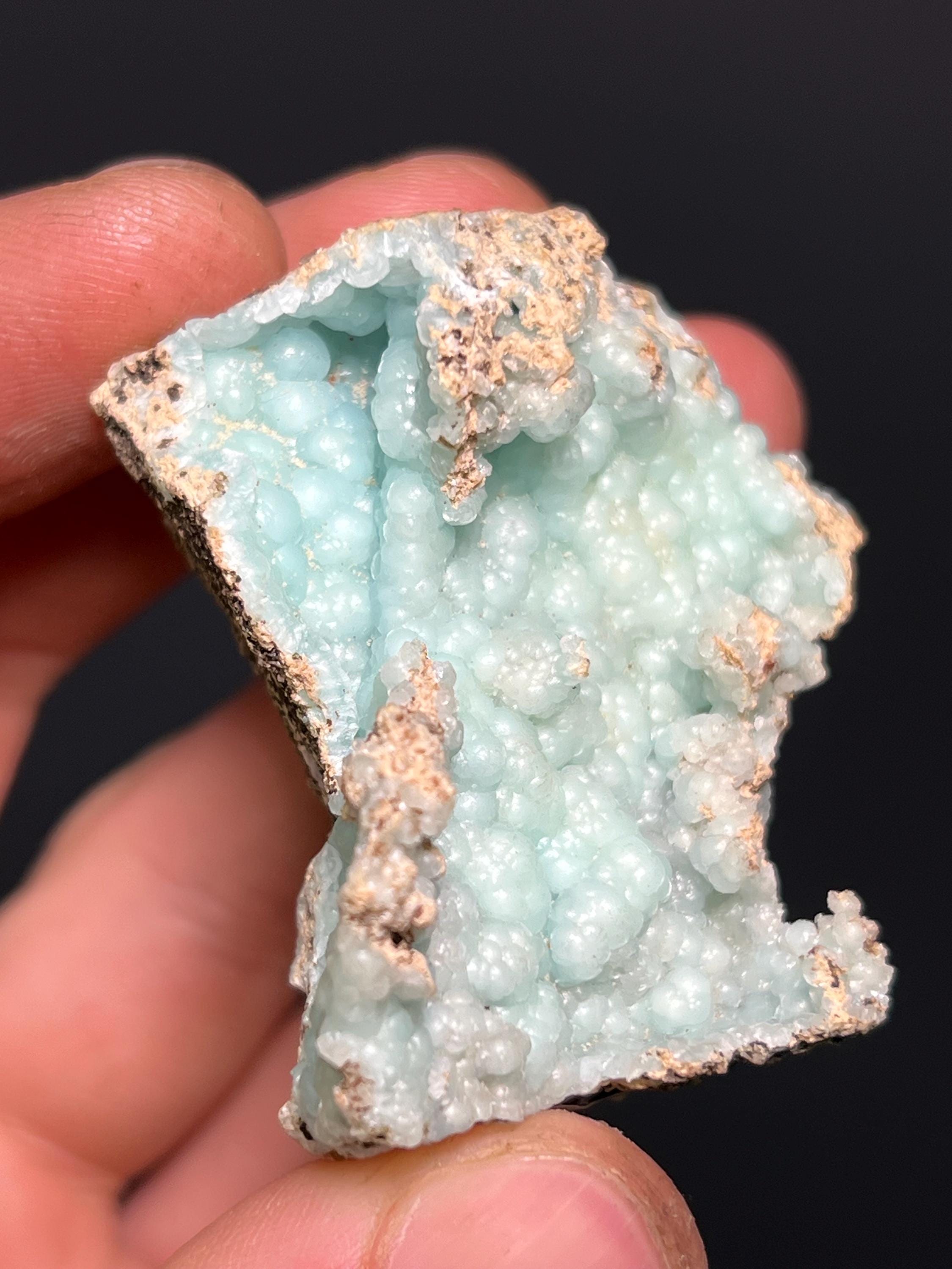 Blue Hemimorphite Specimen, 56gram - Crystal Gemstone AE 