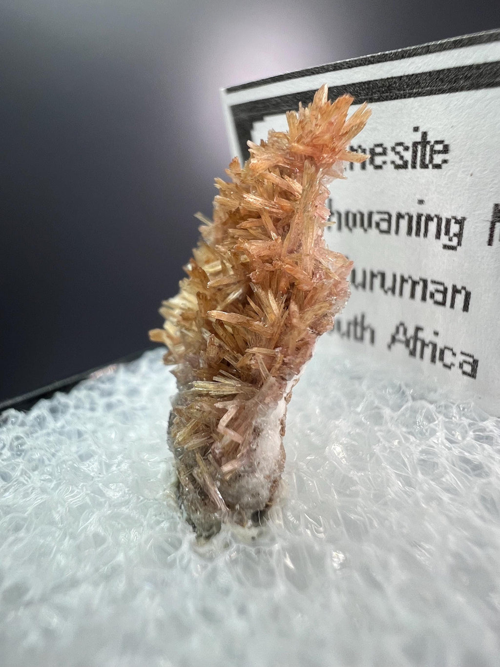 Top Grade Inesite Specimen - Crystal Gemstone AE 