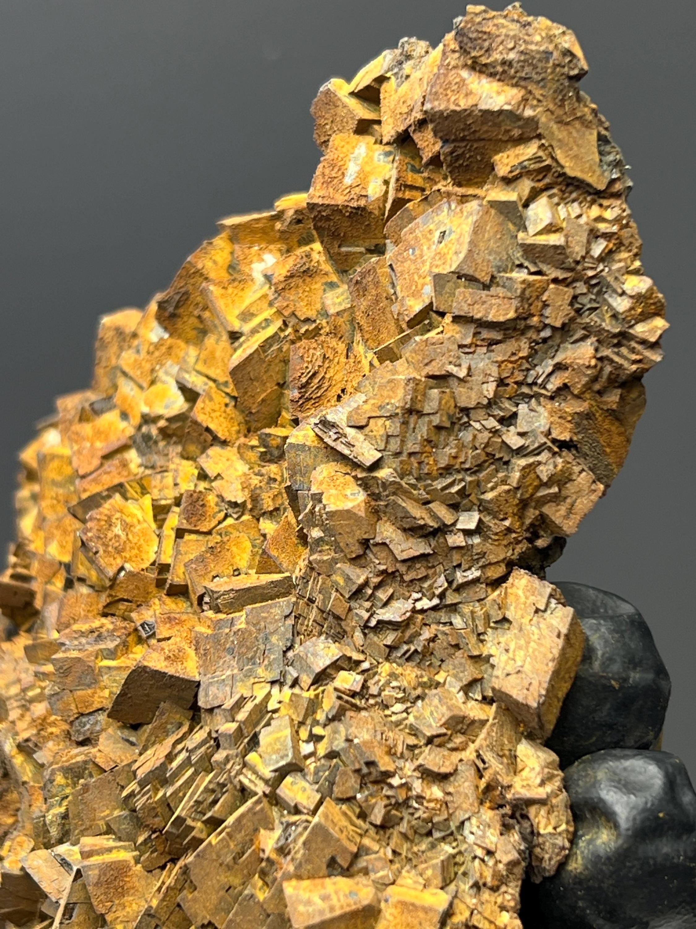Limonite With Iron Siderite - Crystal Gemstone AE 