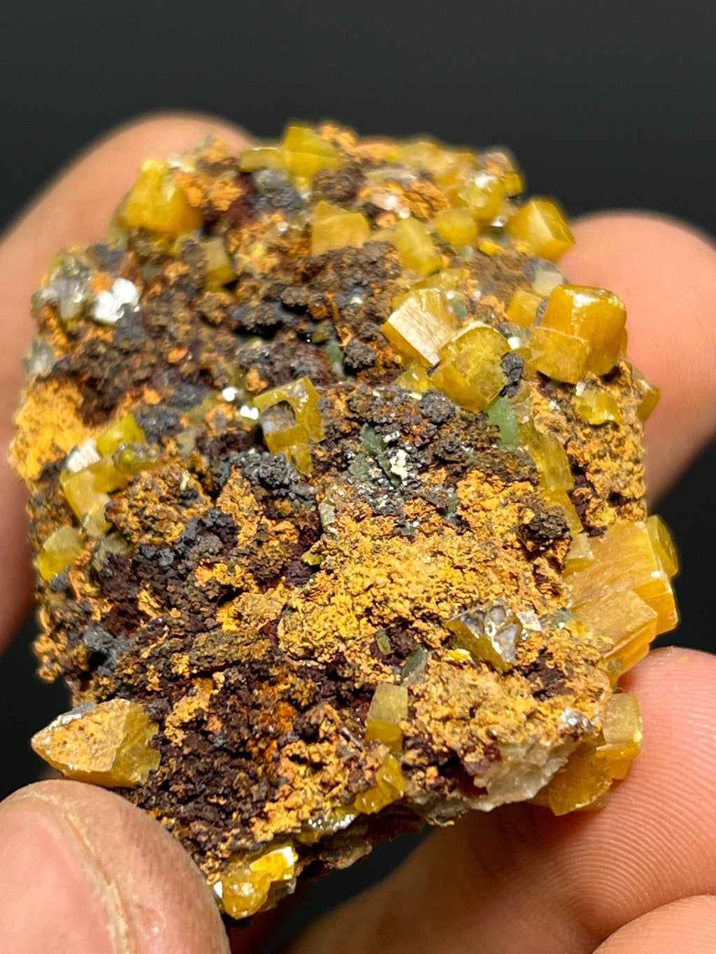 Very Special, Wulfenite Specimen, 62gram - Crystal Gemstone AE 
