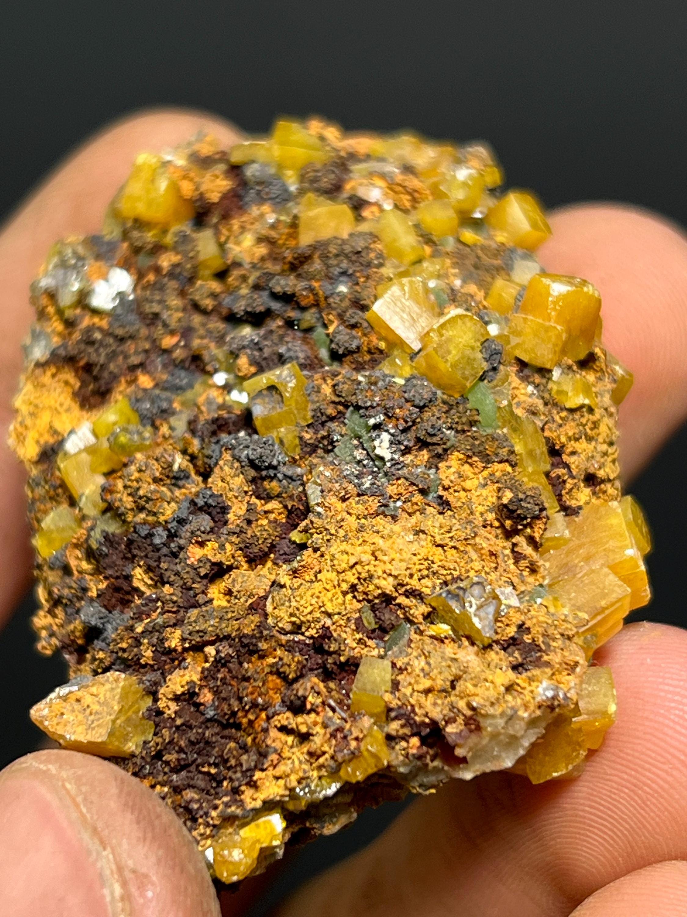 Very Special, Wulfenite Specimen, 62gram - Crystal Gemstone AE 