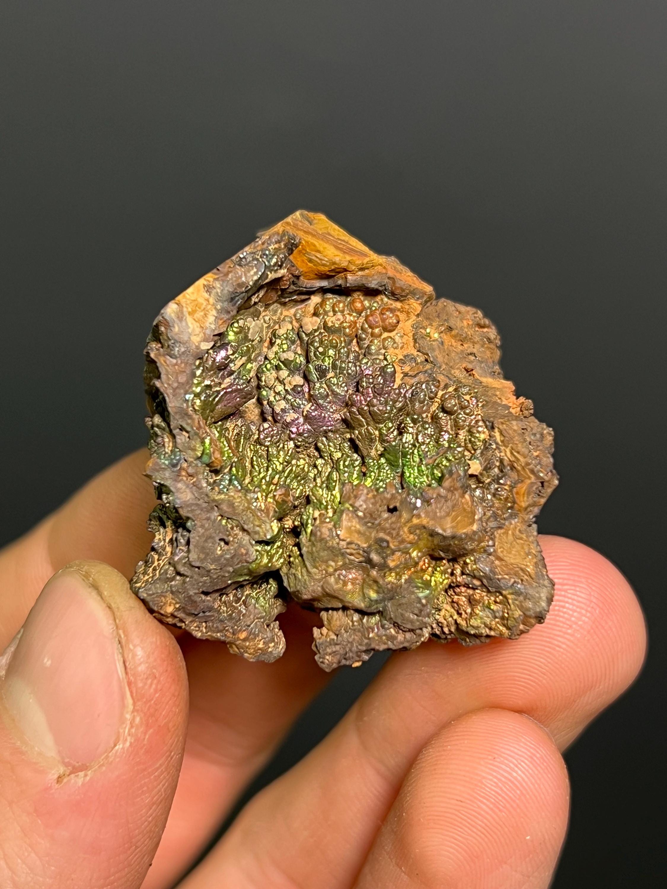 Iridescent Goethite - Turkey - Crystal Gemstone AE 