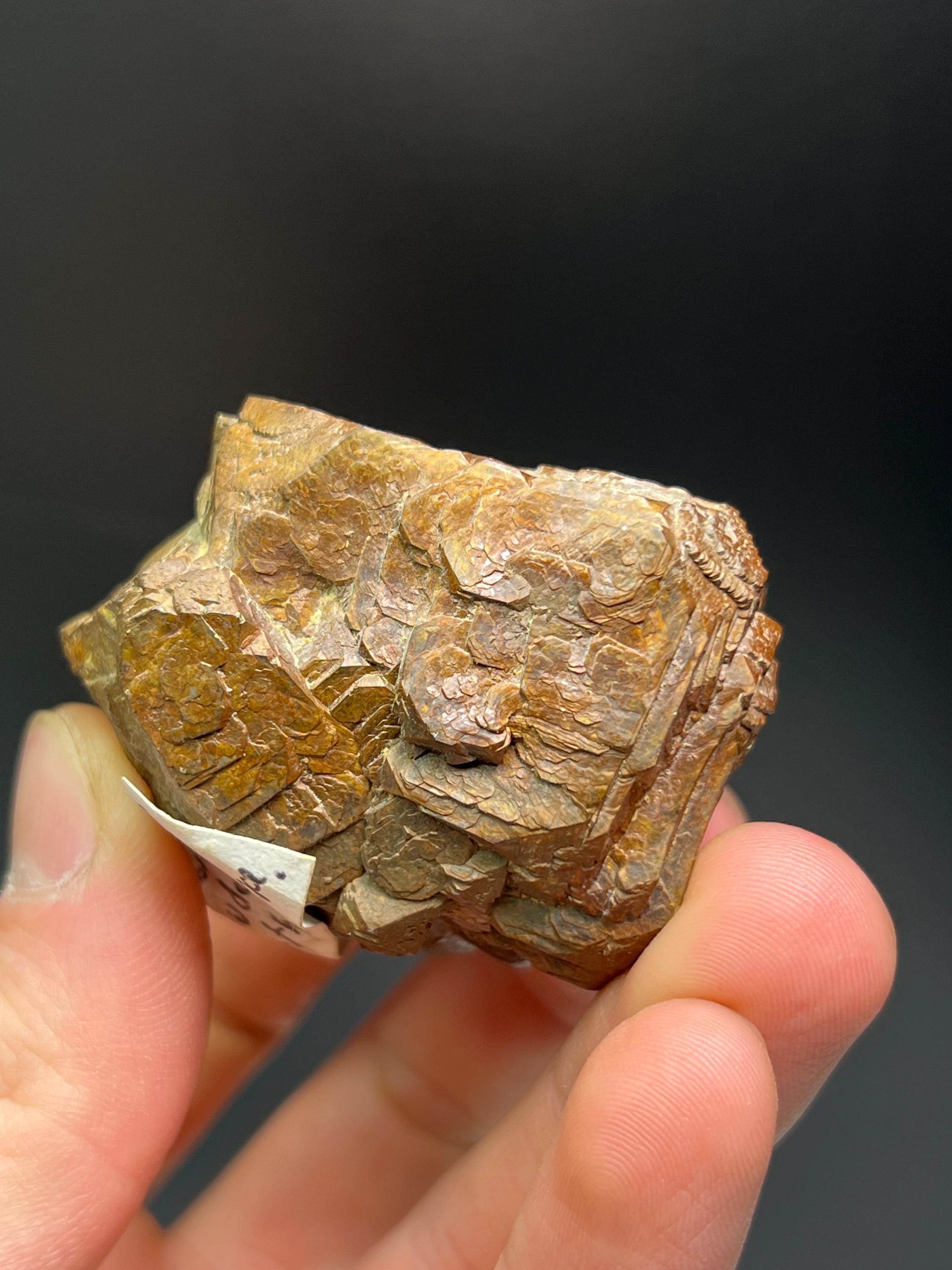 Limonite Pseudomorph After Pyrite - Crystal Gemstone AE 