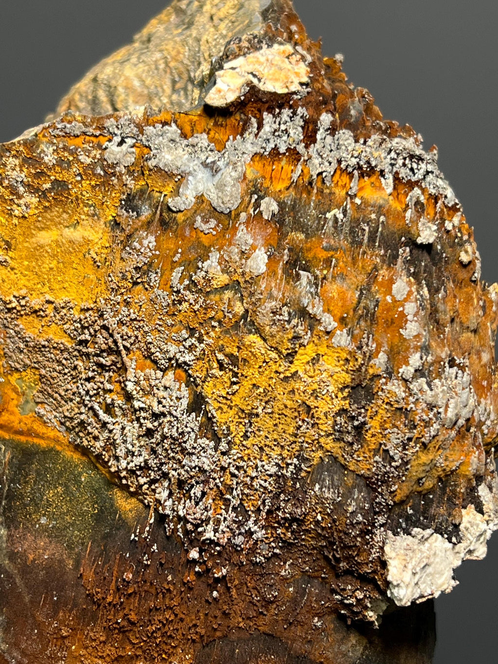 Museum Grade, Limonite And Specularite On Stalactite Goethite, 3,9kg - Crystal Gemstone AE 