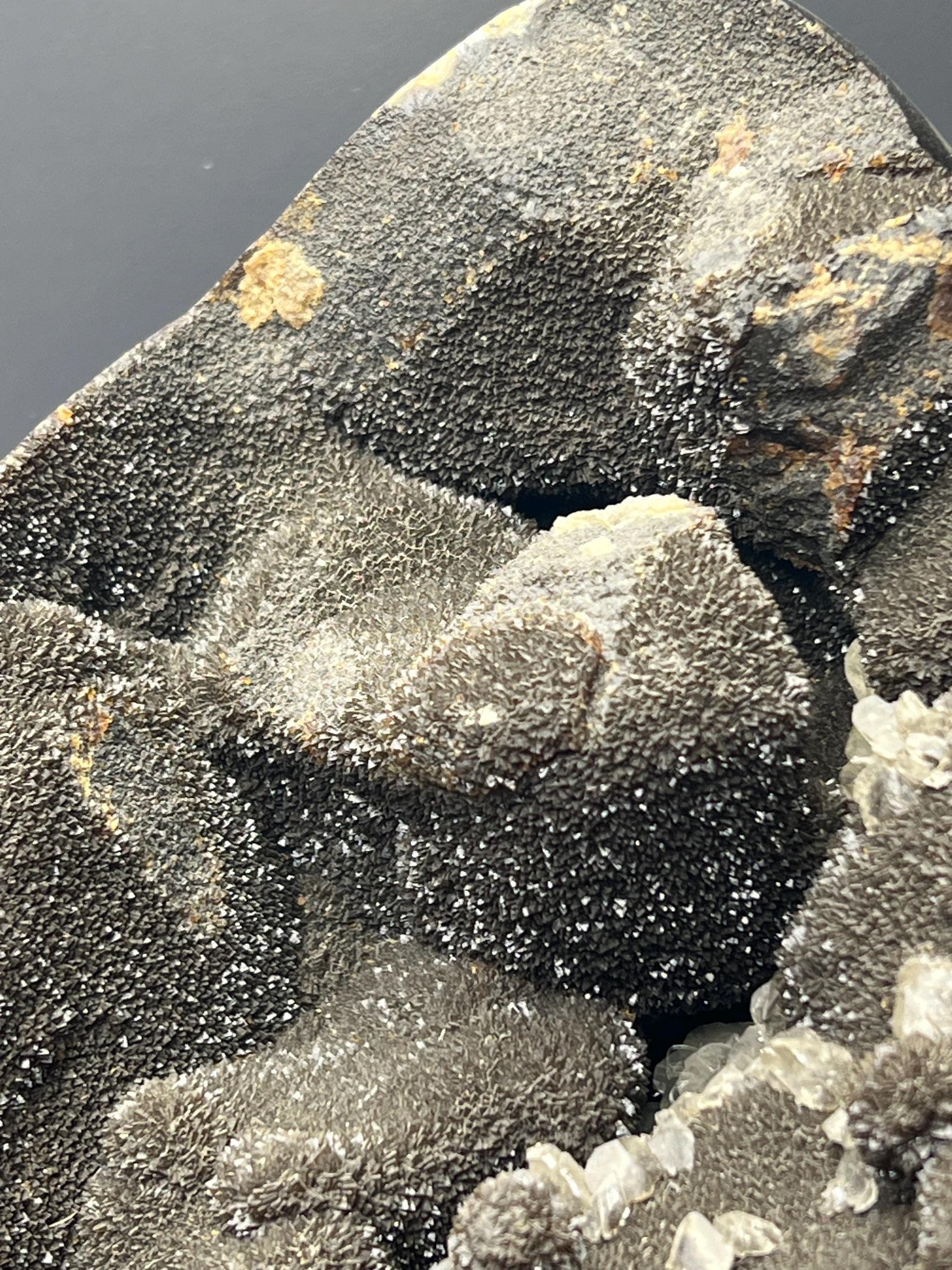 XL Polished Septarian Egg - Crystal Gemstone AE 