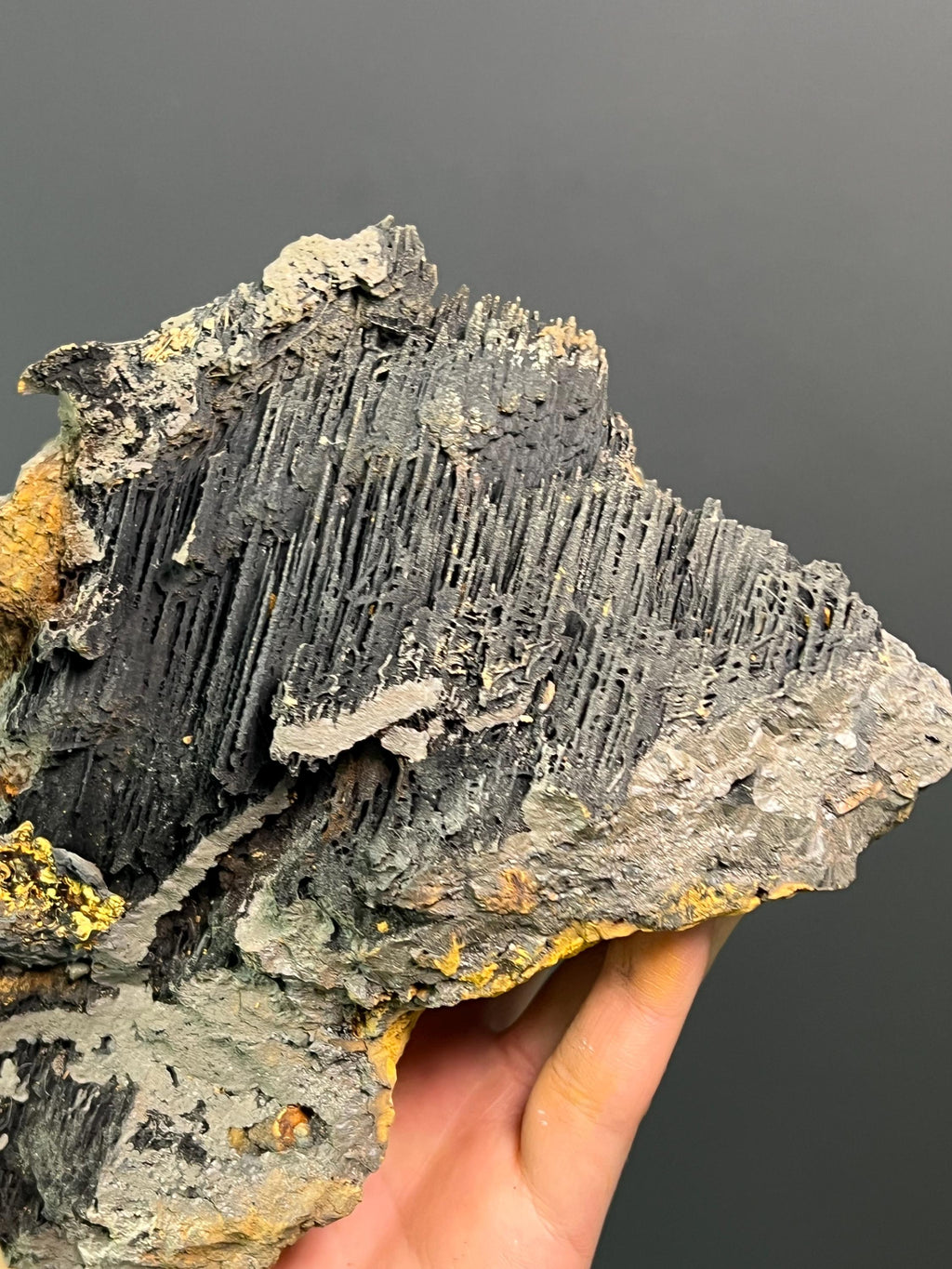 Museum Grade Limonite With Stalactite Goethite - Crystal Gemstone AE 