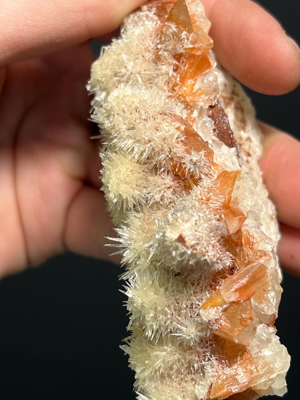 Feather Calcite Specimen, 170gram - Crystal Gemstone AE 