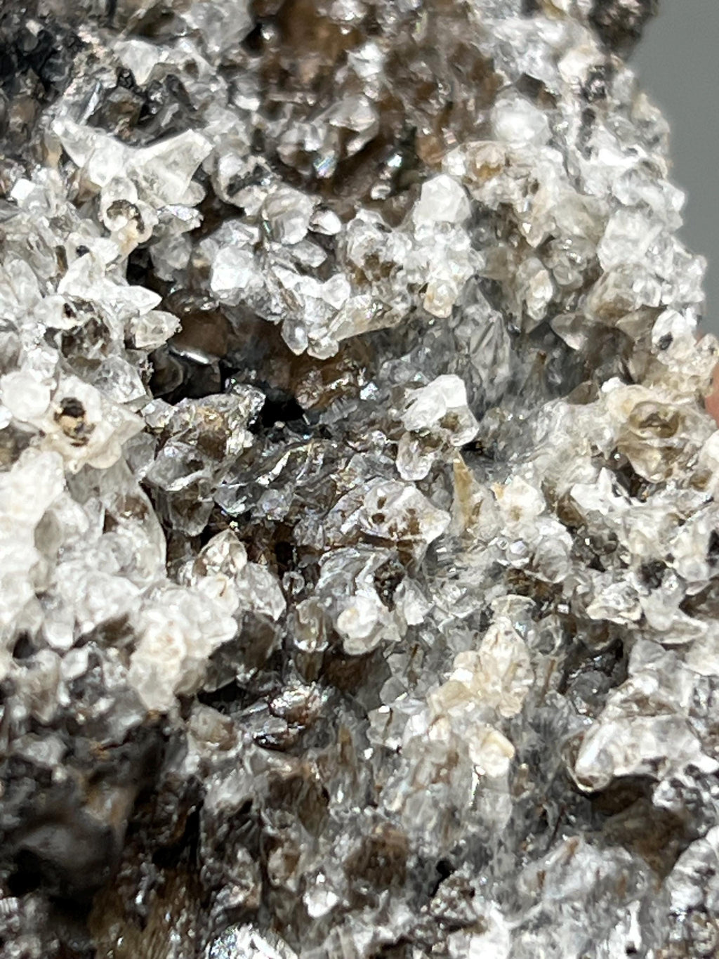 Very Special, Crystal Calcite On Hematite Mineral, From Turkey - Crystal Gemstone AE 
