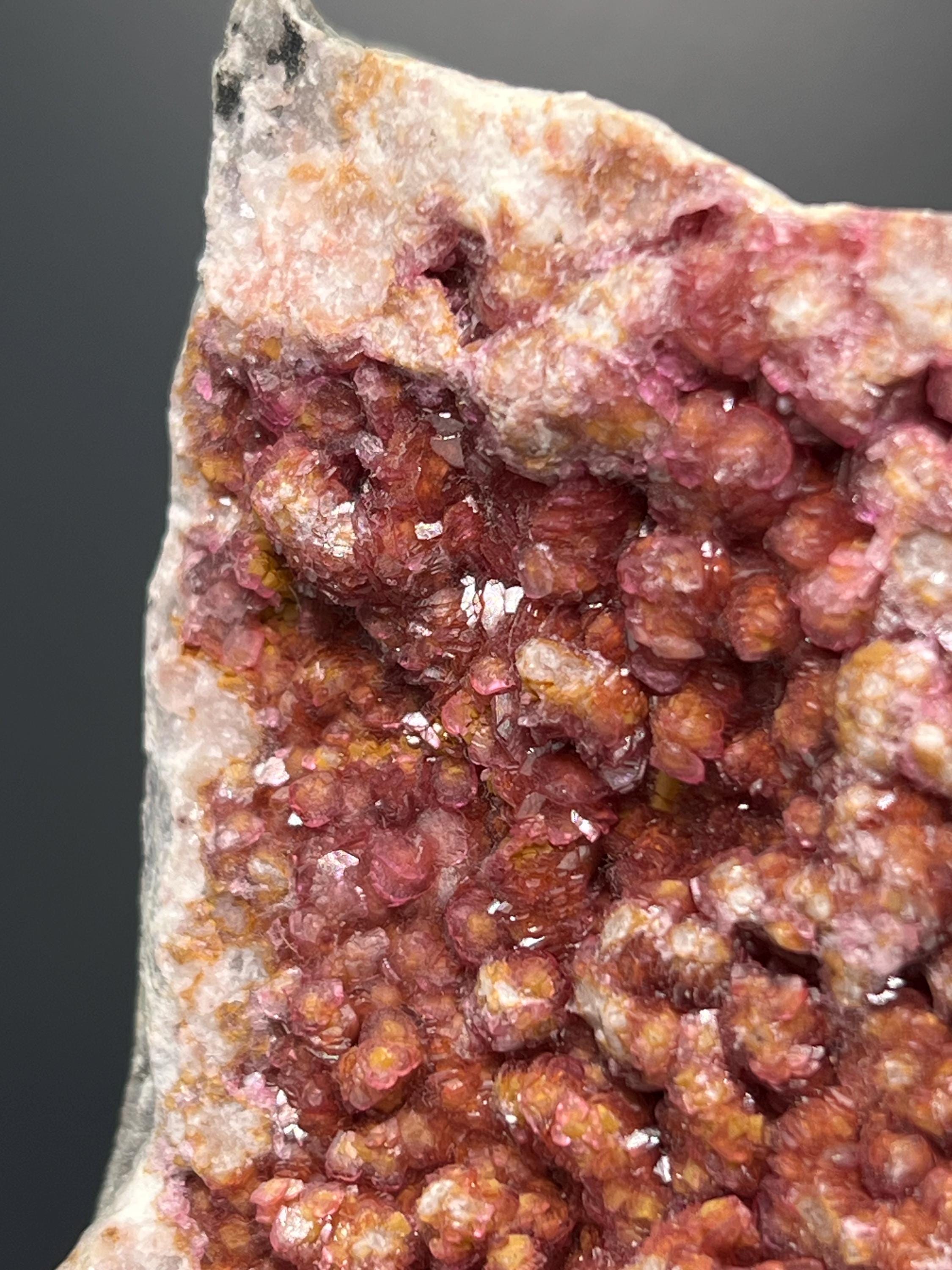 Moroccan Roselite Specimen: Delicate Pink Cobalt Mineral - Crystal Gemstone AE 