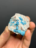Pentagonite On Stilbite Specimen, 74gram - Crystal Gemstone AE 