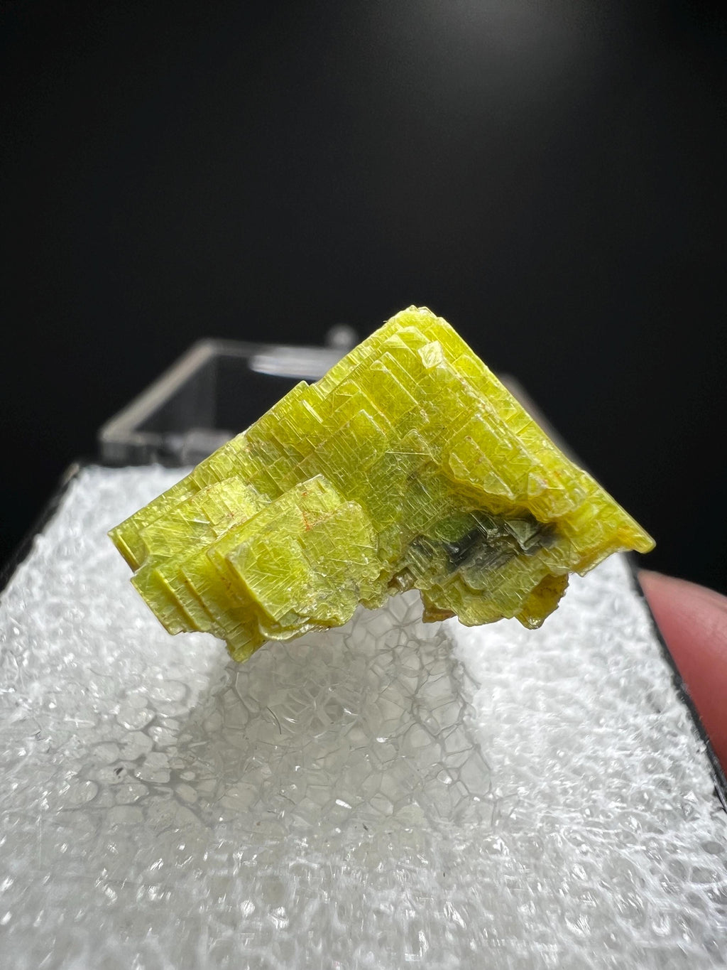 Unique, Uranocircite Specimen - Crystal Gemstone AE 