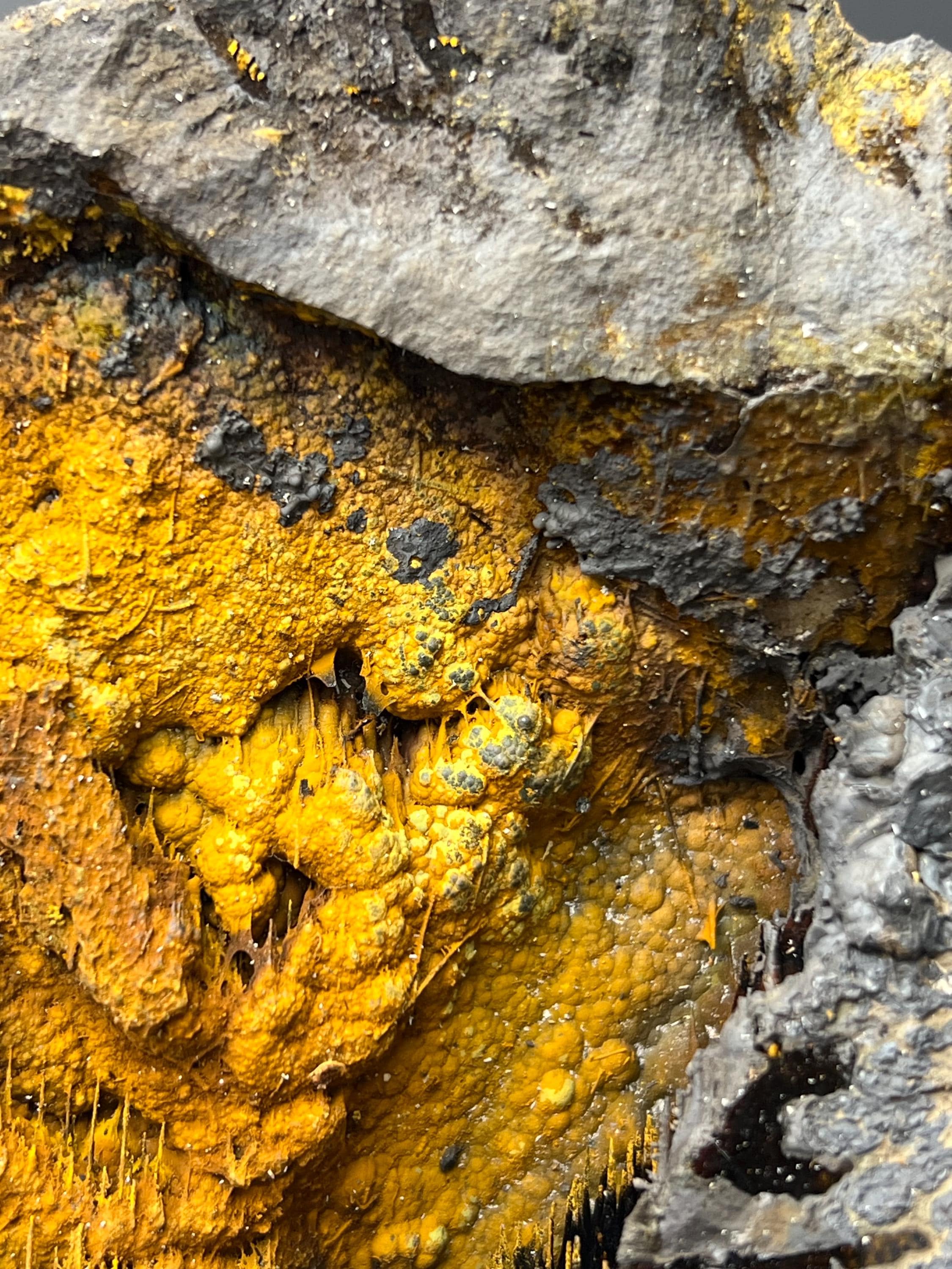 Museum Quality, Very Special And Showy Limonite With Stalactite Goethite - Crystal Gemstone AE 