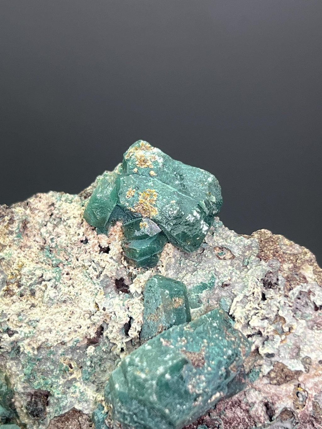 Grandidierite Specimen from Madagascar, Blue-Green Rare Mineral - Crystal Gemstone AE 