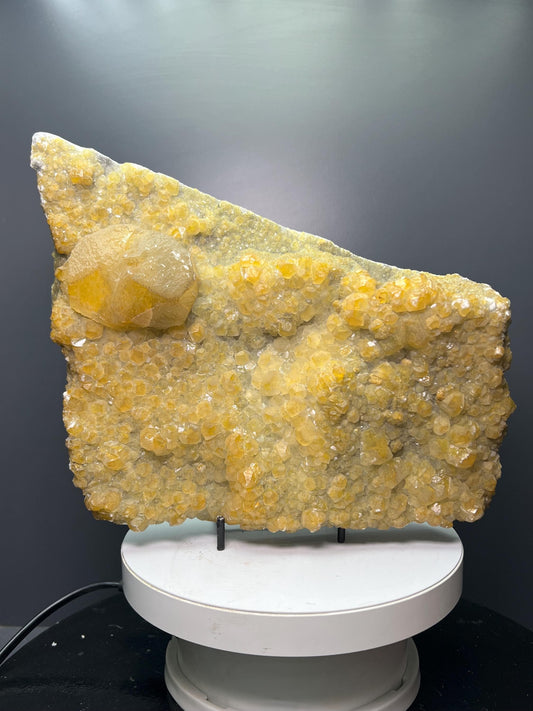 Extra Large Very Showy Orange Crystal Calcite Specimen