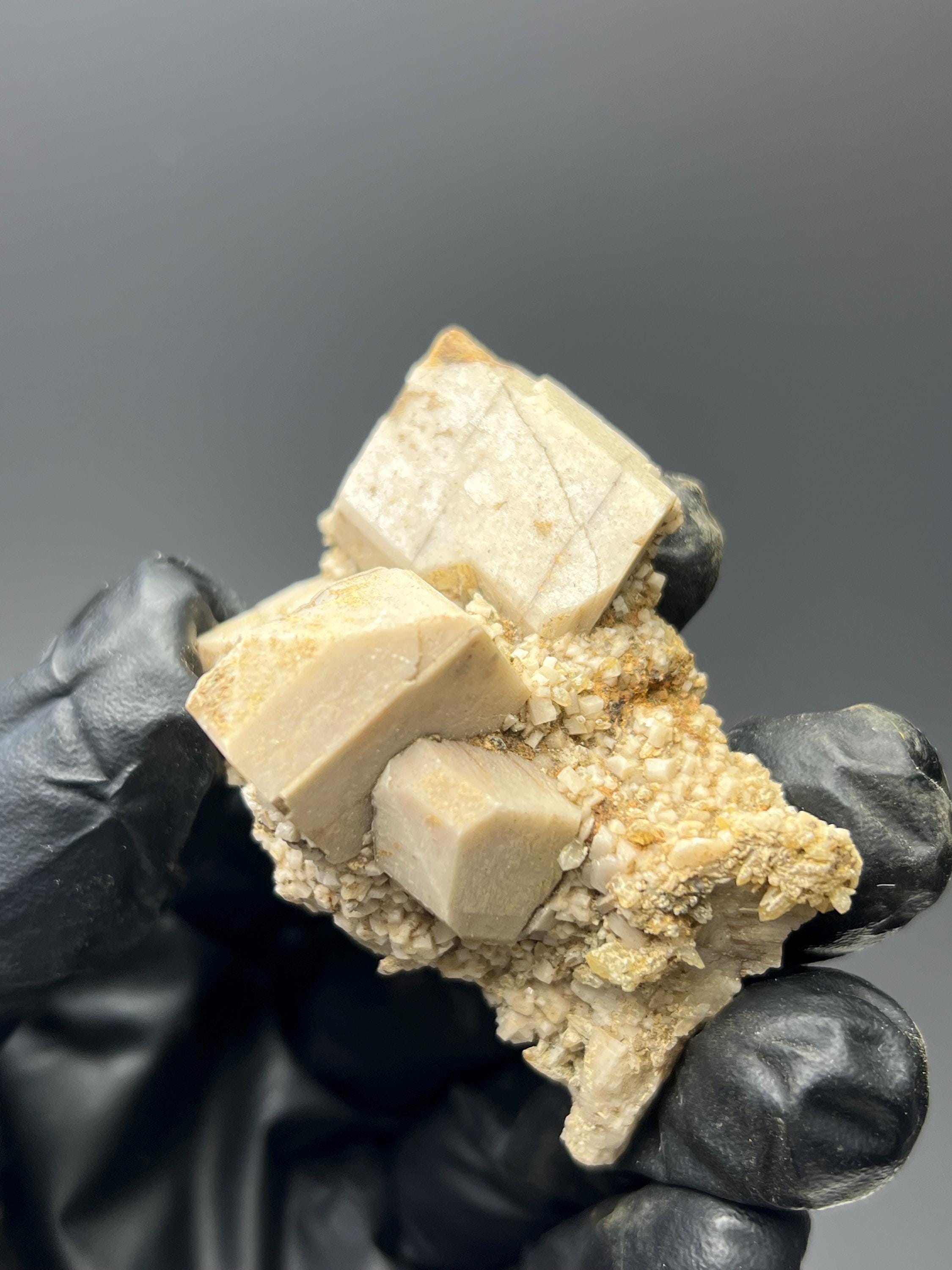 Turkish Orthoclase Specimen: Earthy Mineral Decor - Crystal Gemstone AE 