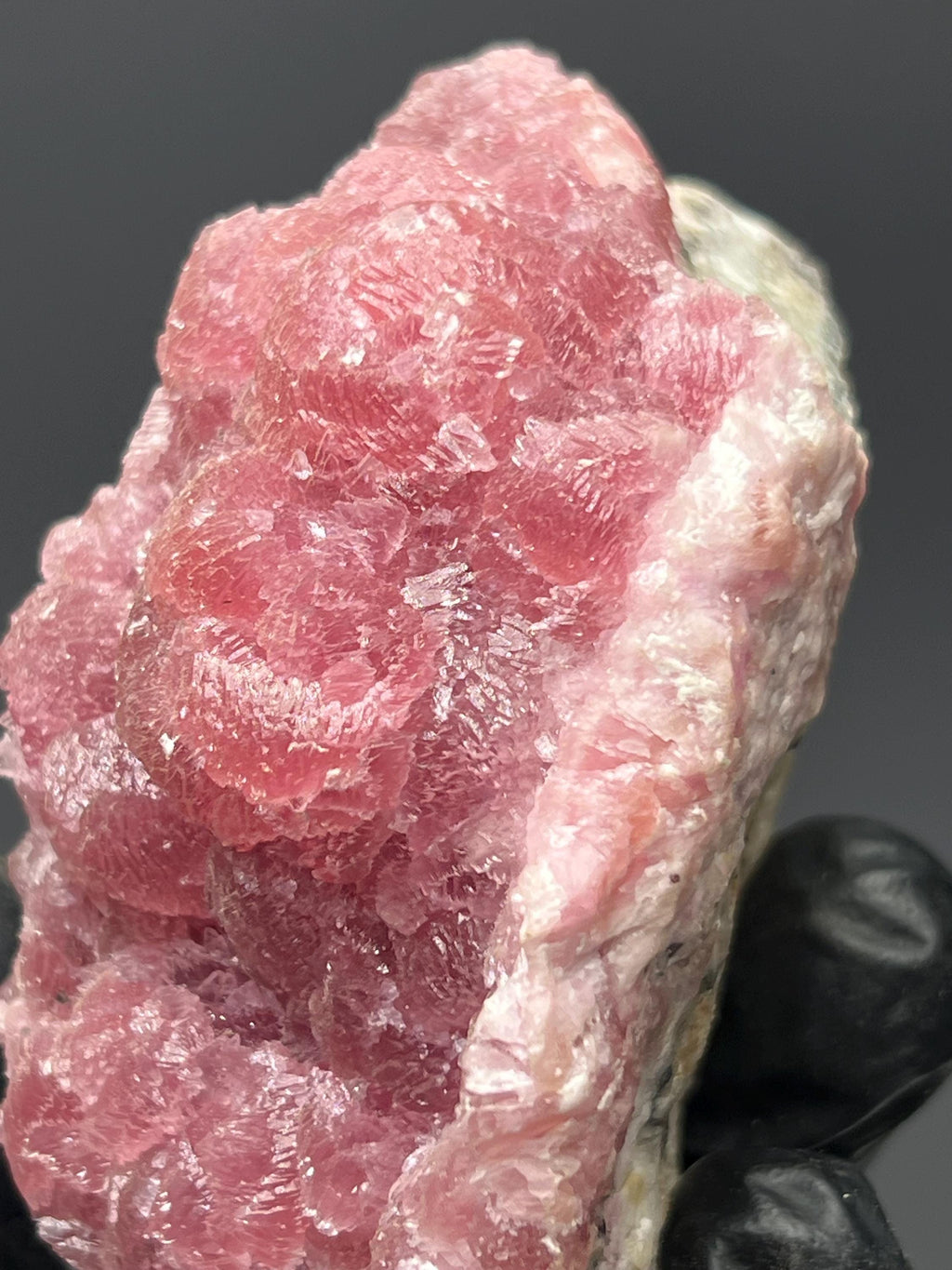 Moroccan Cobaltian Calcite Specimen - Pink Crystal Mineral Decor - Crystal Gemstone AE 