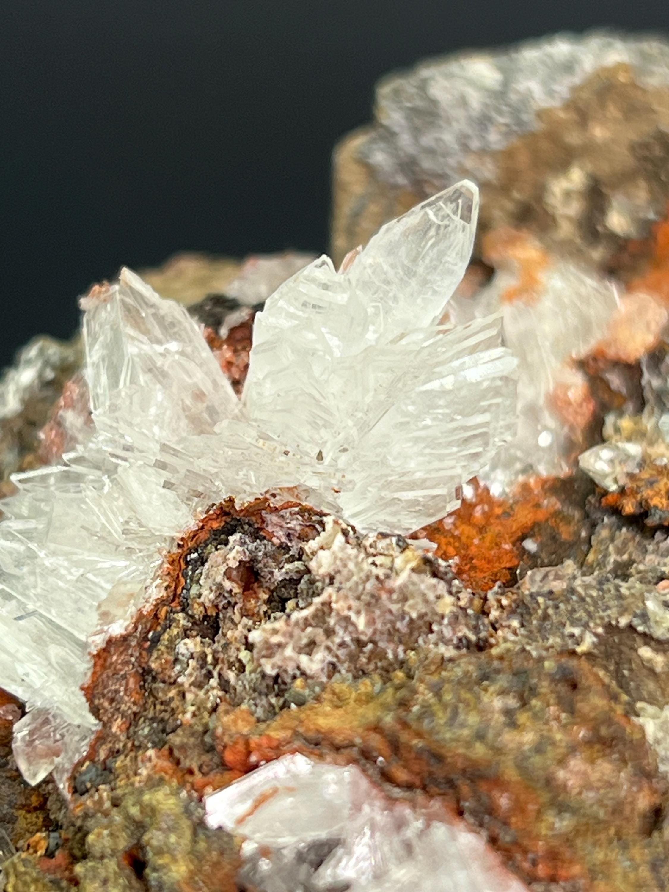 Hemimorphite Crystals Specimen - Crystal Gemstone AE 