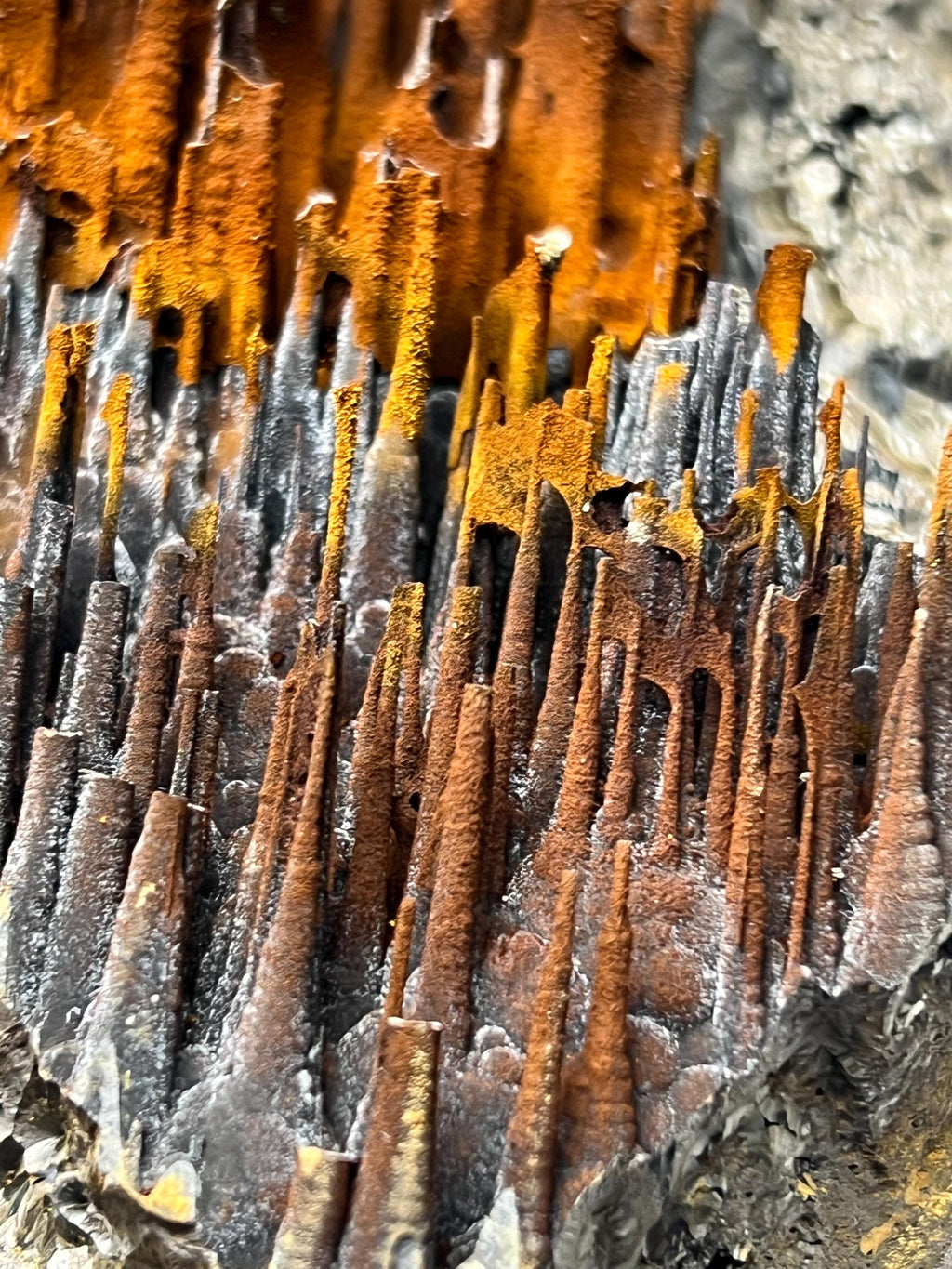 Museum Grade Very Showy Limonite With Velvet Function Stalactite Goethite, For Special Collection - Crystal Gemstone AE 